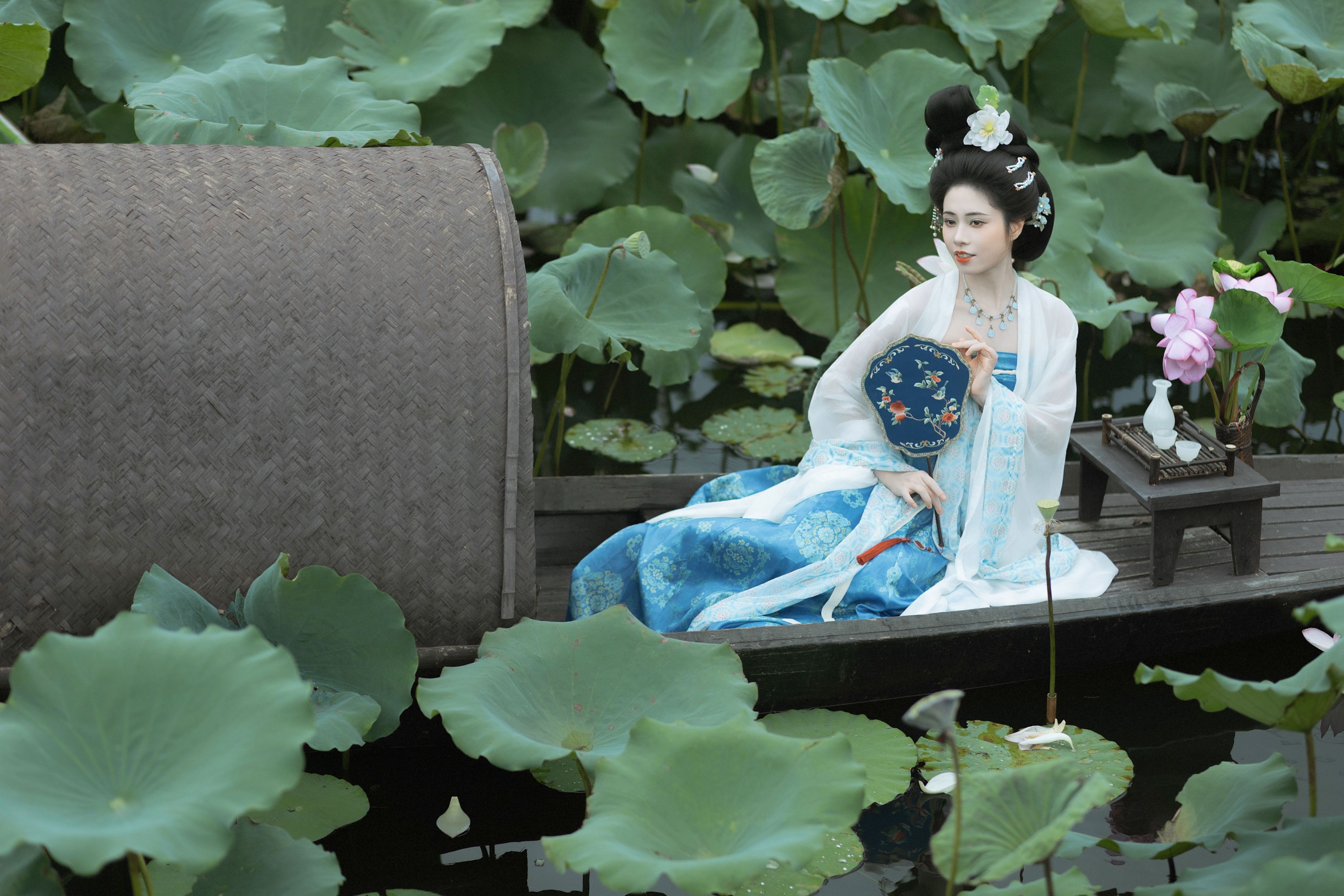 猫酱 – 《荷间独酌》[44P] 插图3