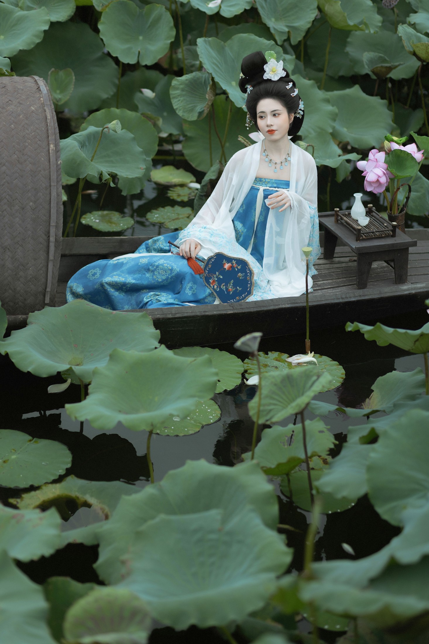 猫酱 – 《荷间独酌》[44P] 插图5