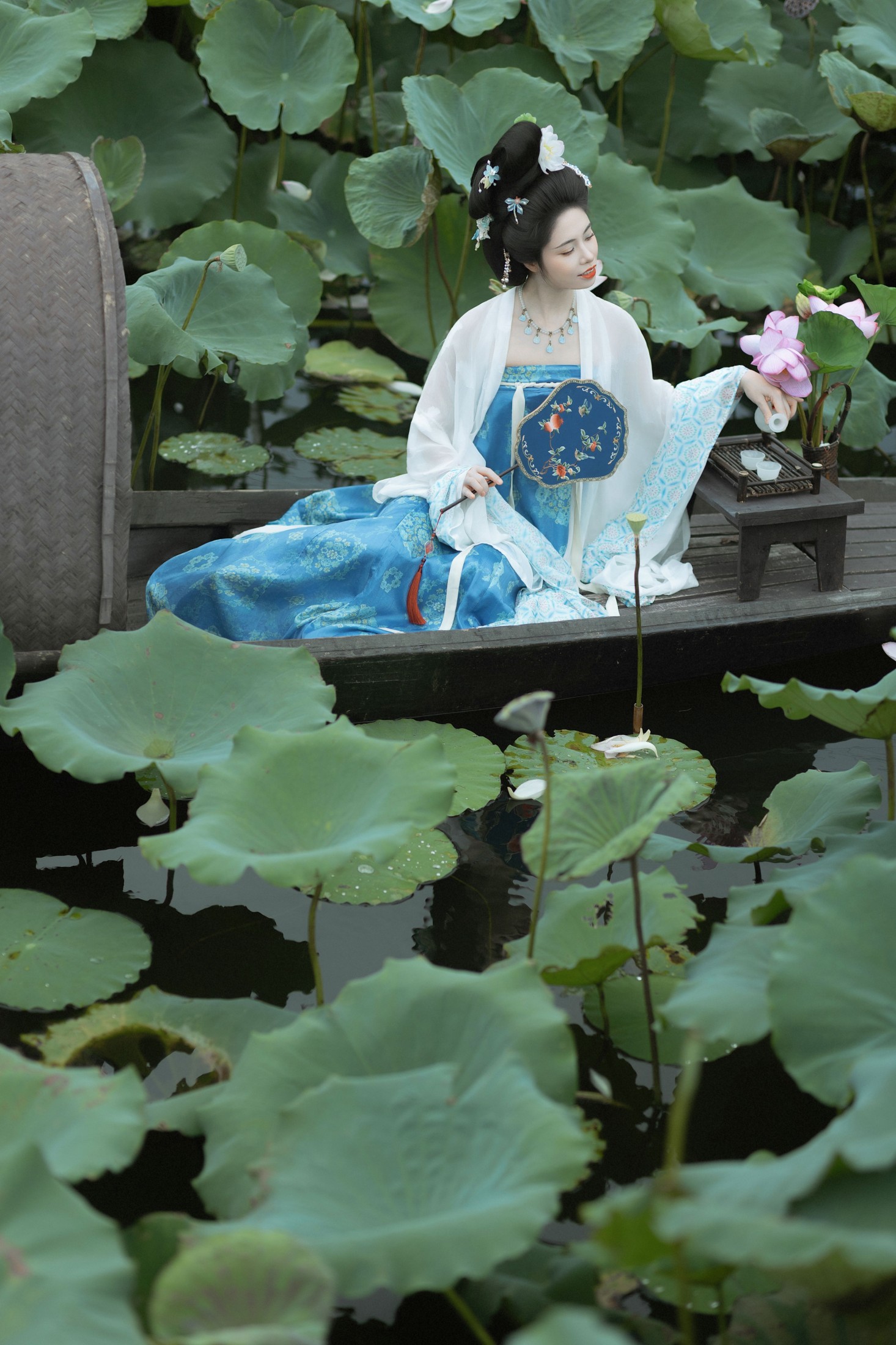 猫酱 – 《荷间独酌》[44P] 插图4