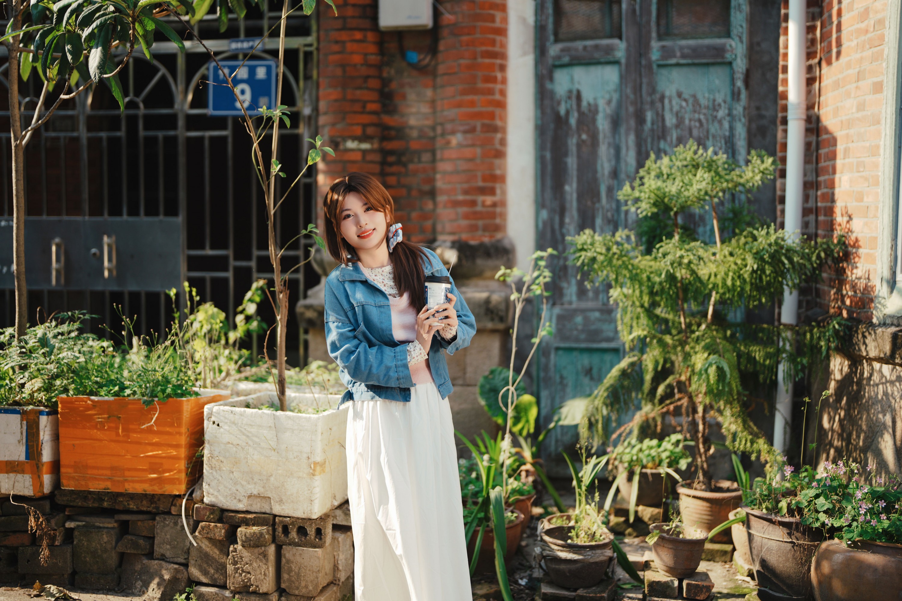 桂花鸭 – 《日杂风人像拍摄》[14P]