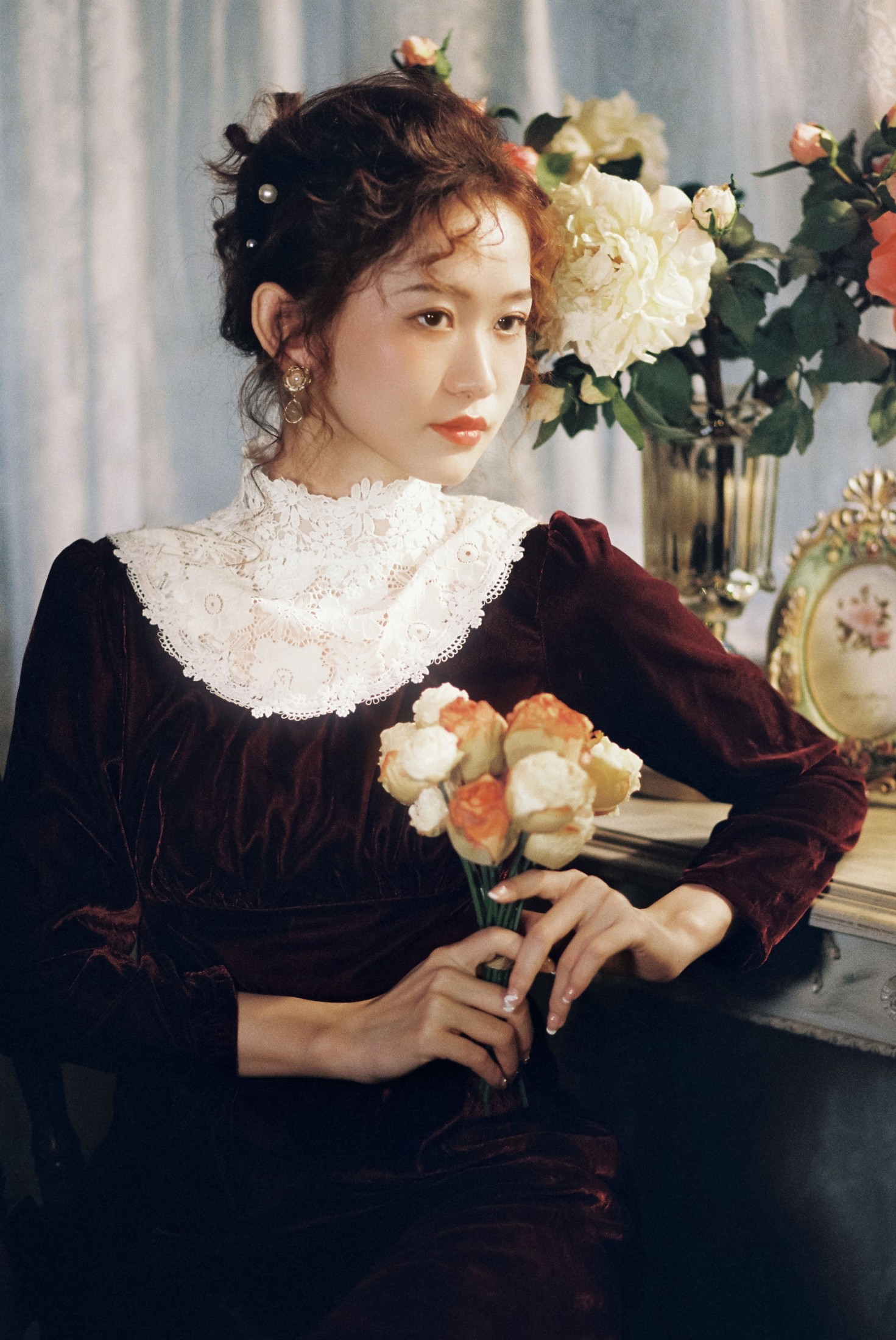 – 《胶片下的油画少女》[9P]