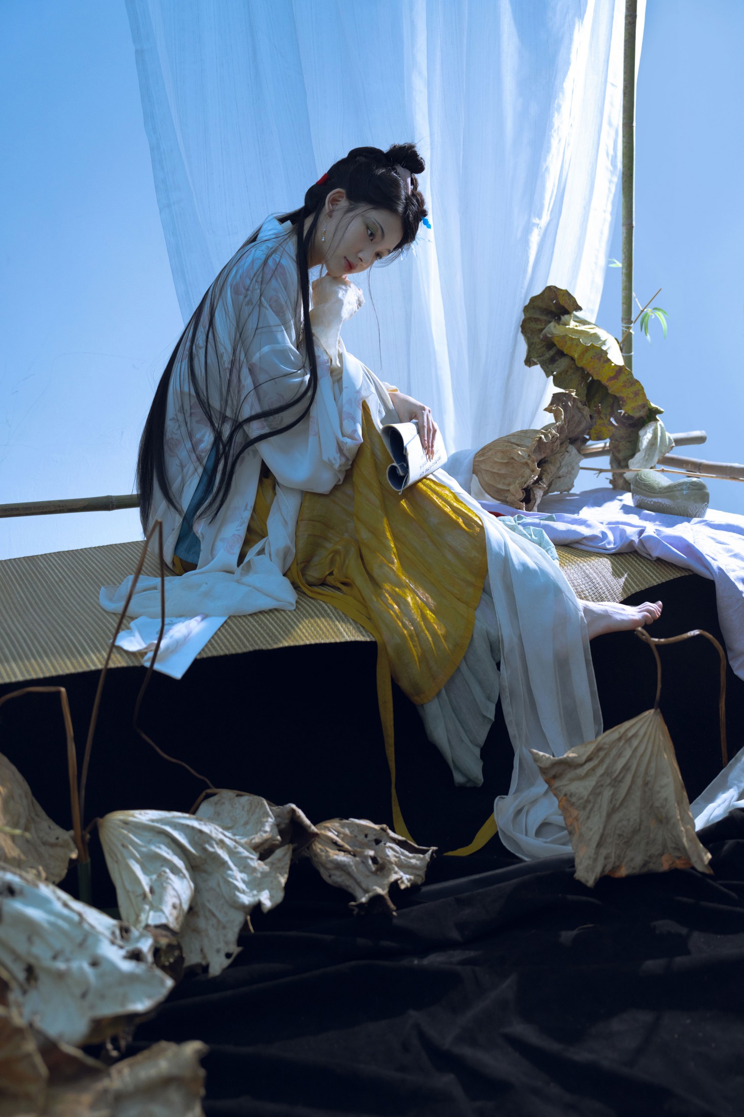 二一芝 – 《留得残荷听雨声》[28P] 插图4