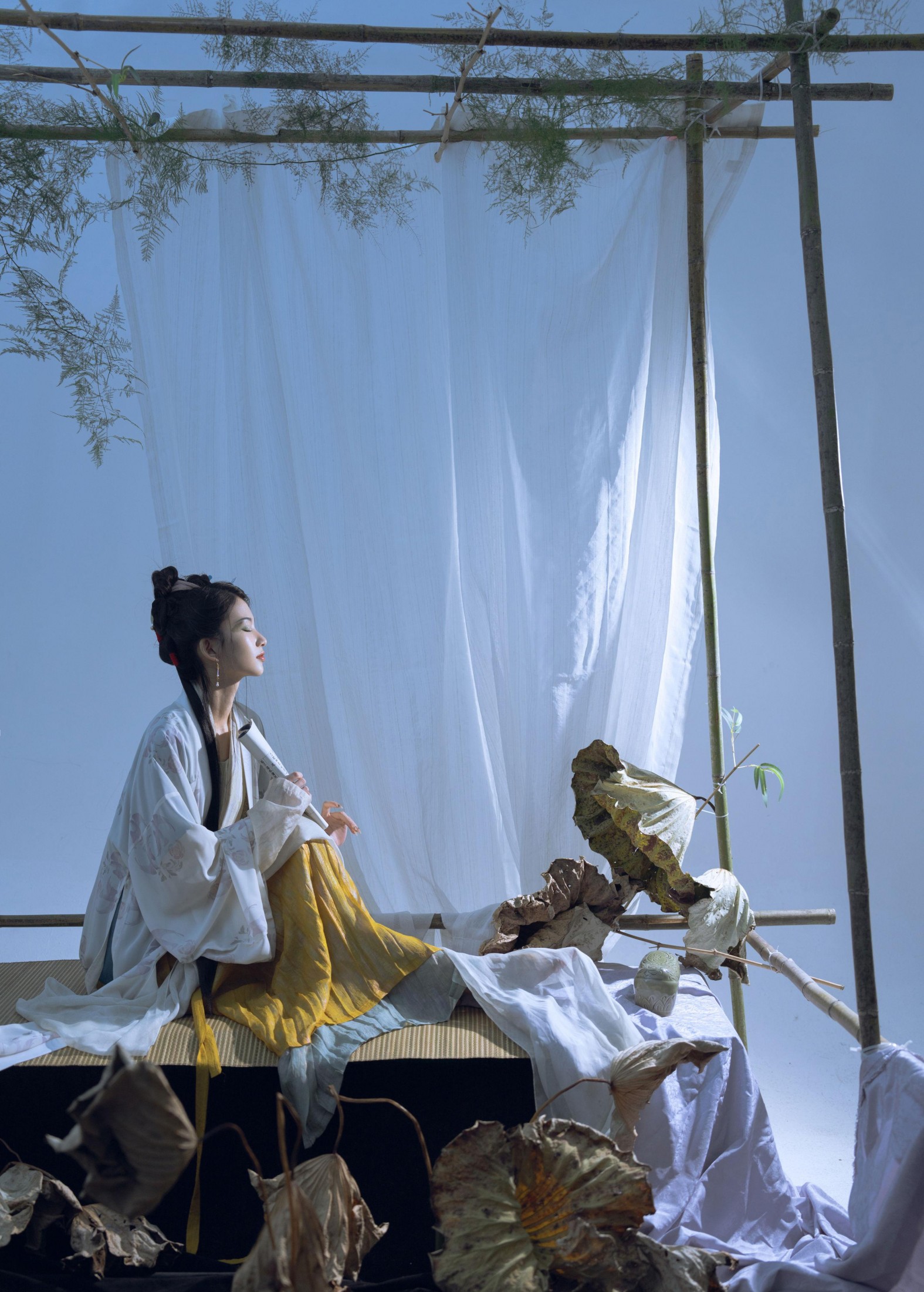 二一芝 – 《留得残荷听雨声》[28P] 插图2