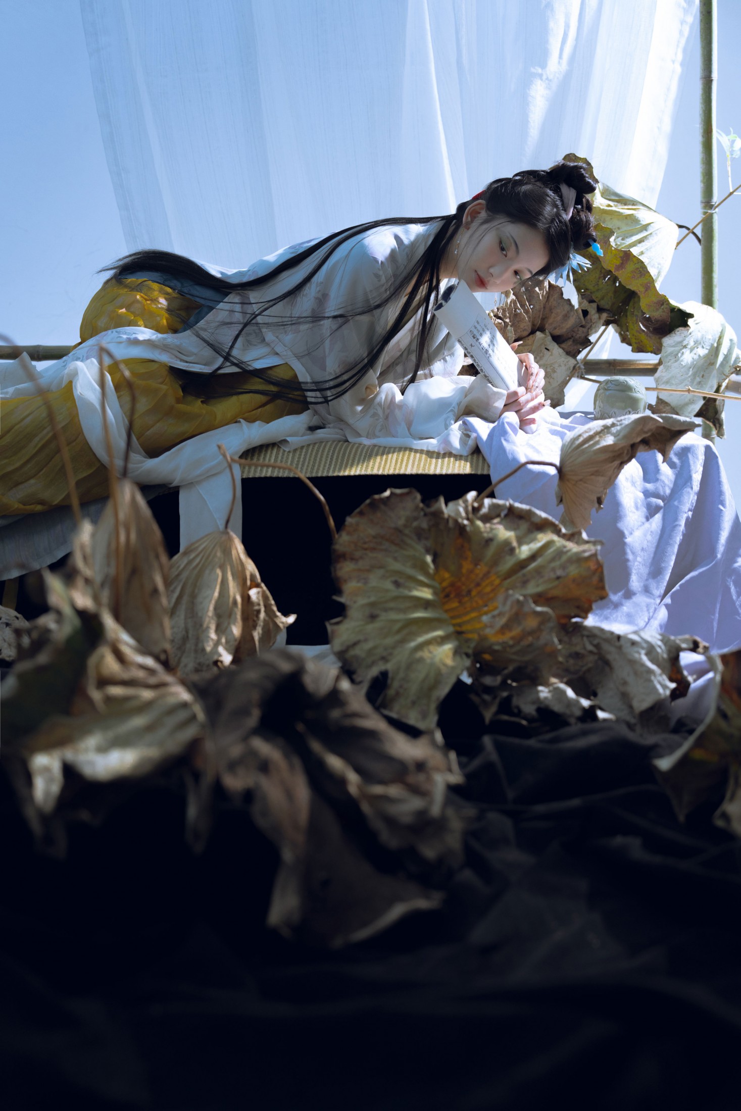 二一芝 – 《留得残荷听雨声》[28P] 插图5