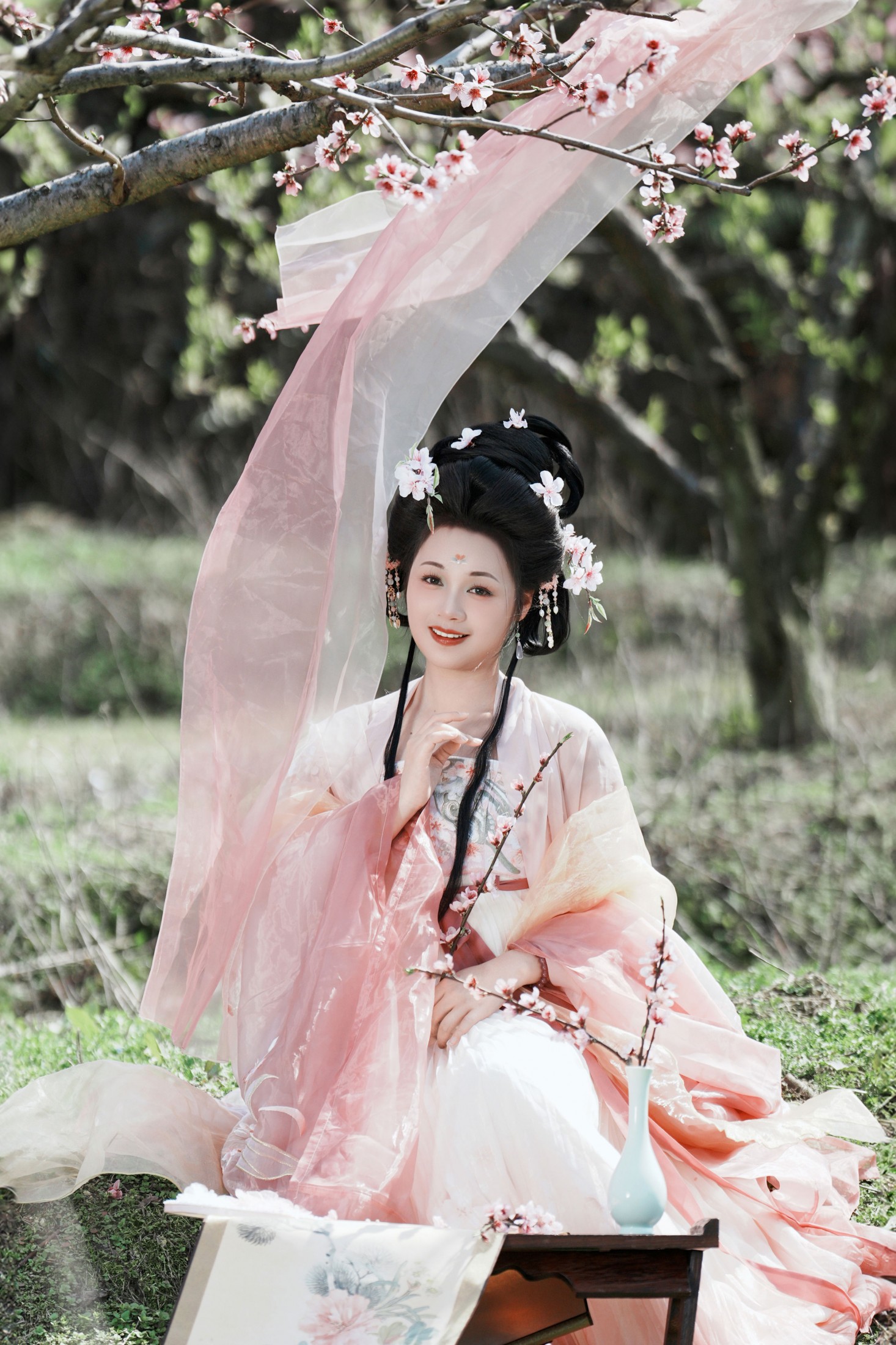 泱泱泱呀 – 《桃花古风人像拍摄》[20P] 插图5