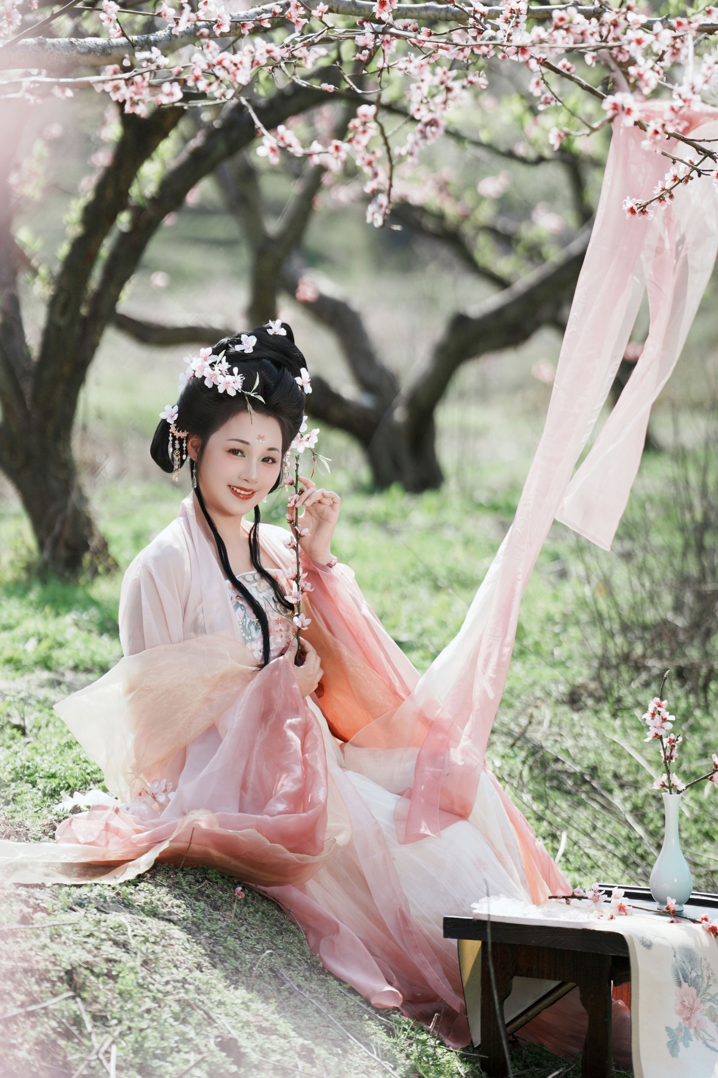 泱泱泱呀 – 《桃花古风人像拍摄》[20P]