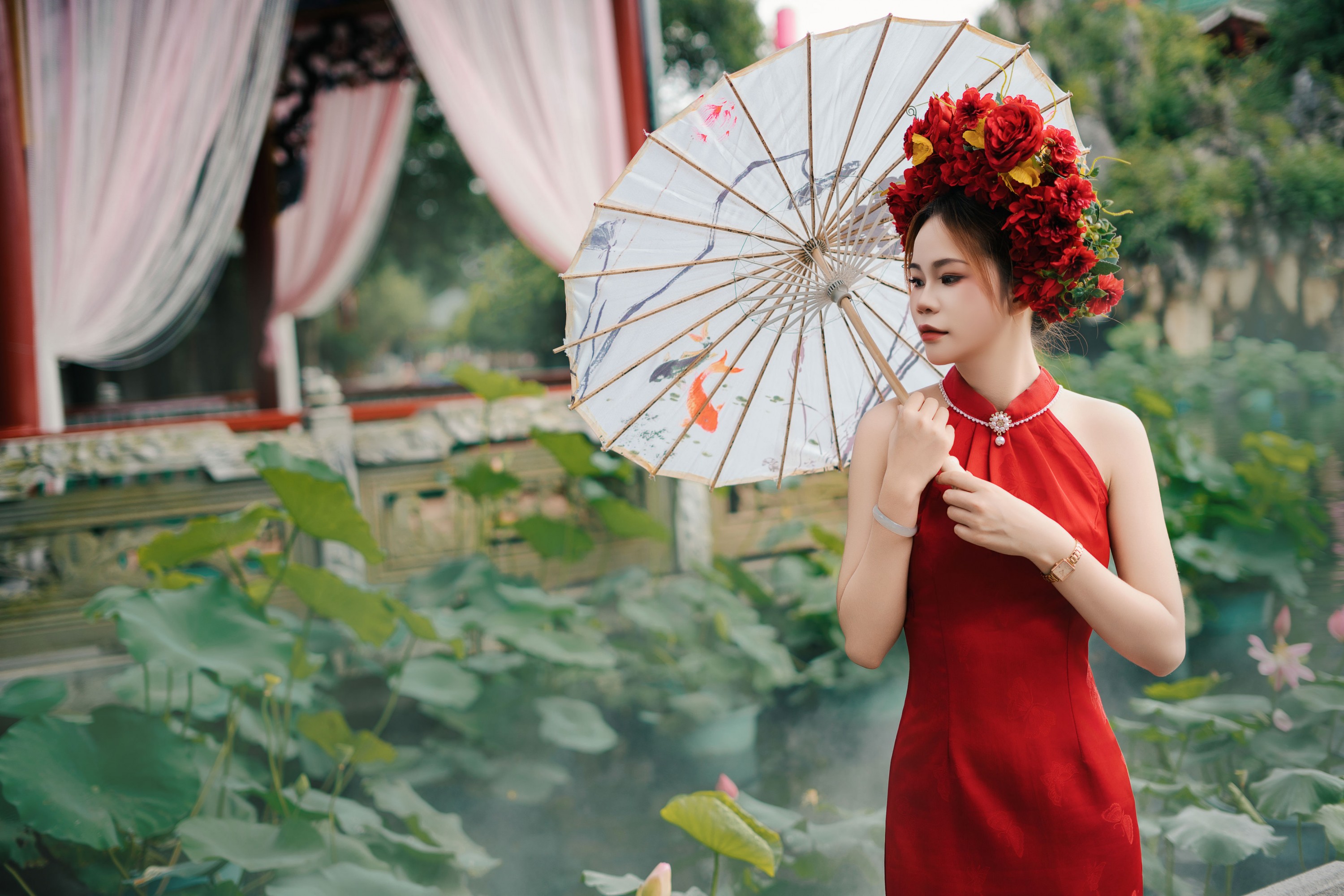 草莓熊 – 《簪花少女》[11P]