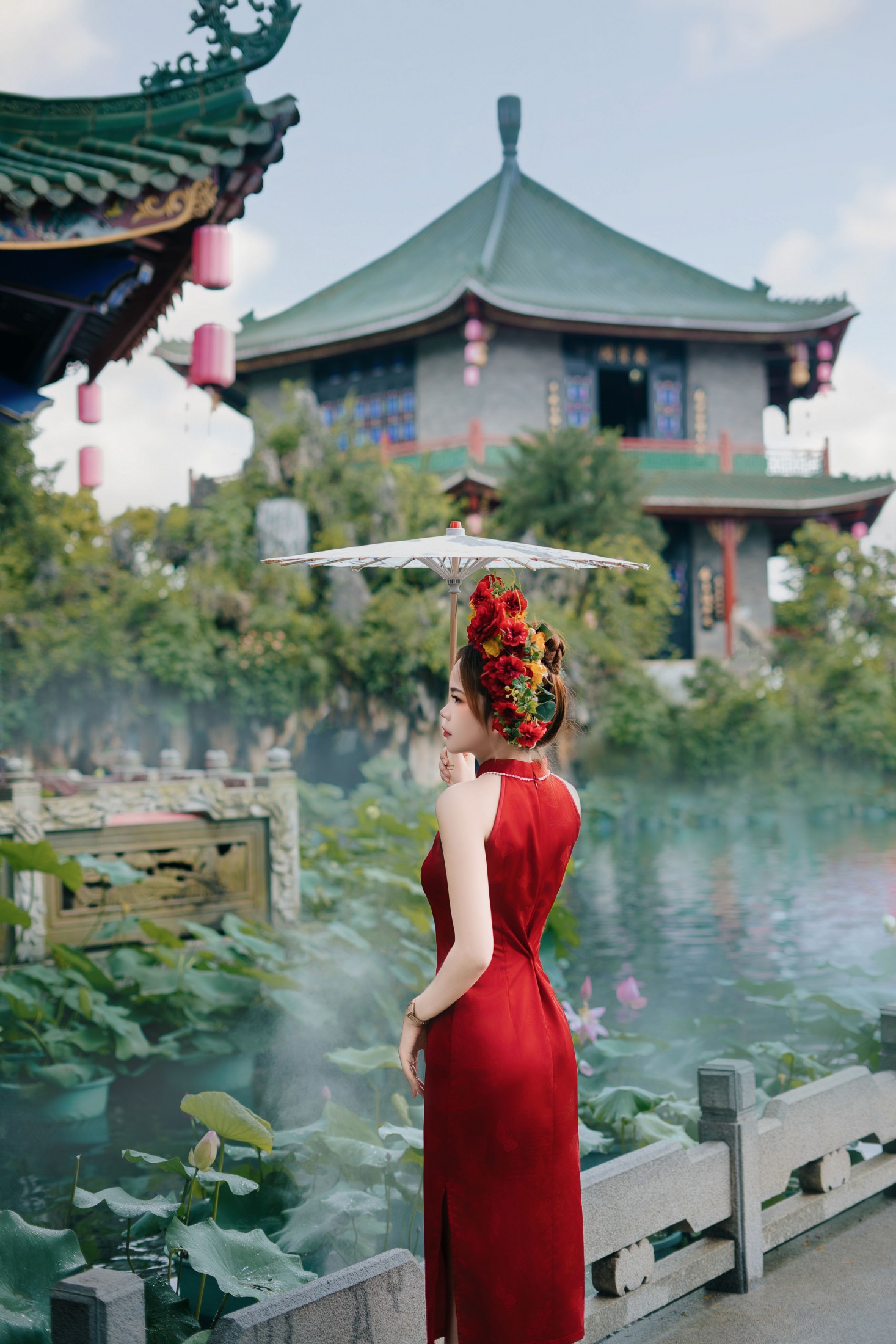 草莓熊 – 《簪花少女》[11P]