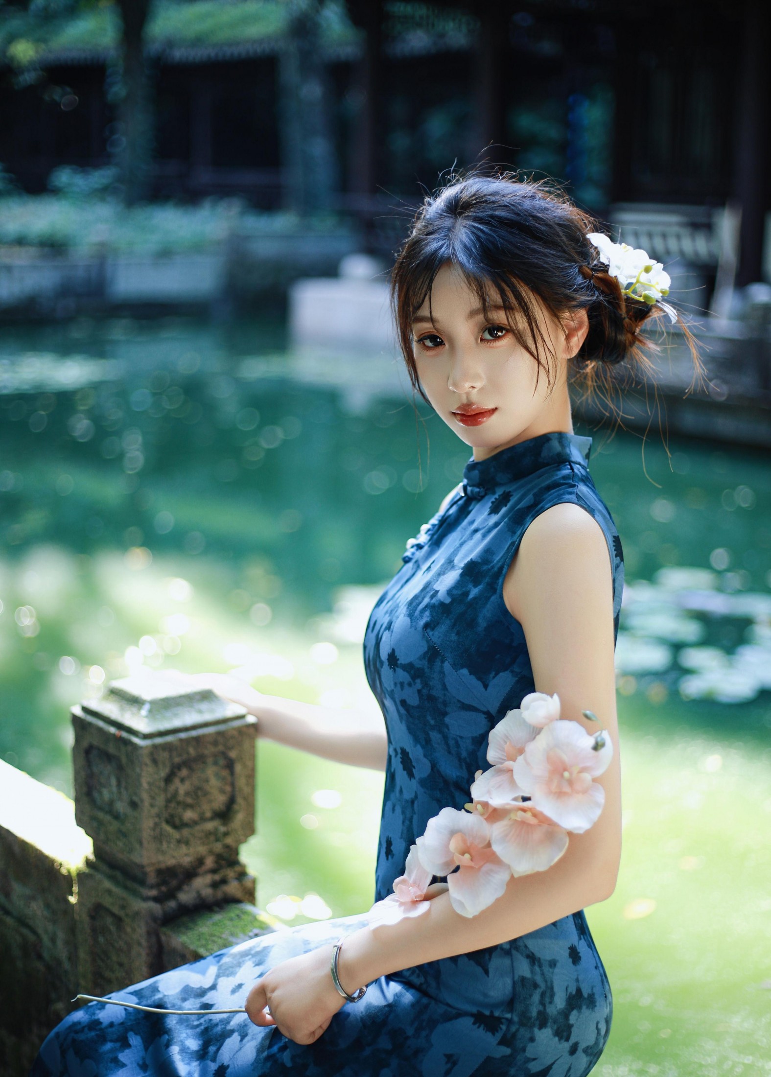 小u – 《江南旗袍的柔美》[45P]