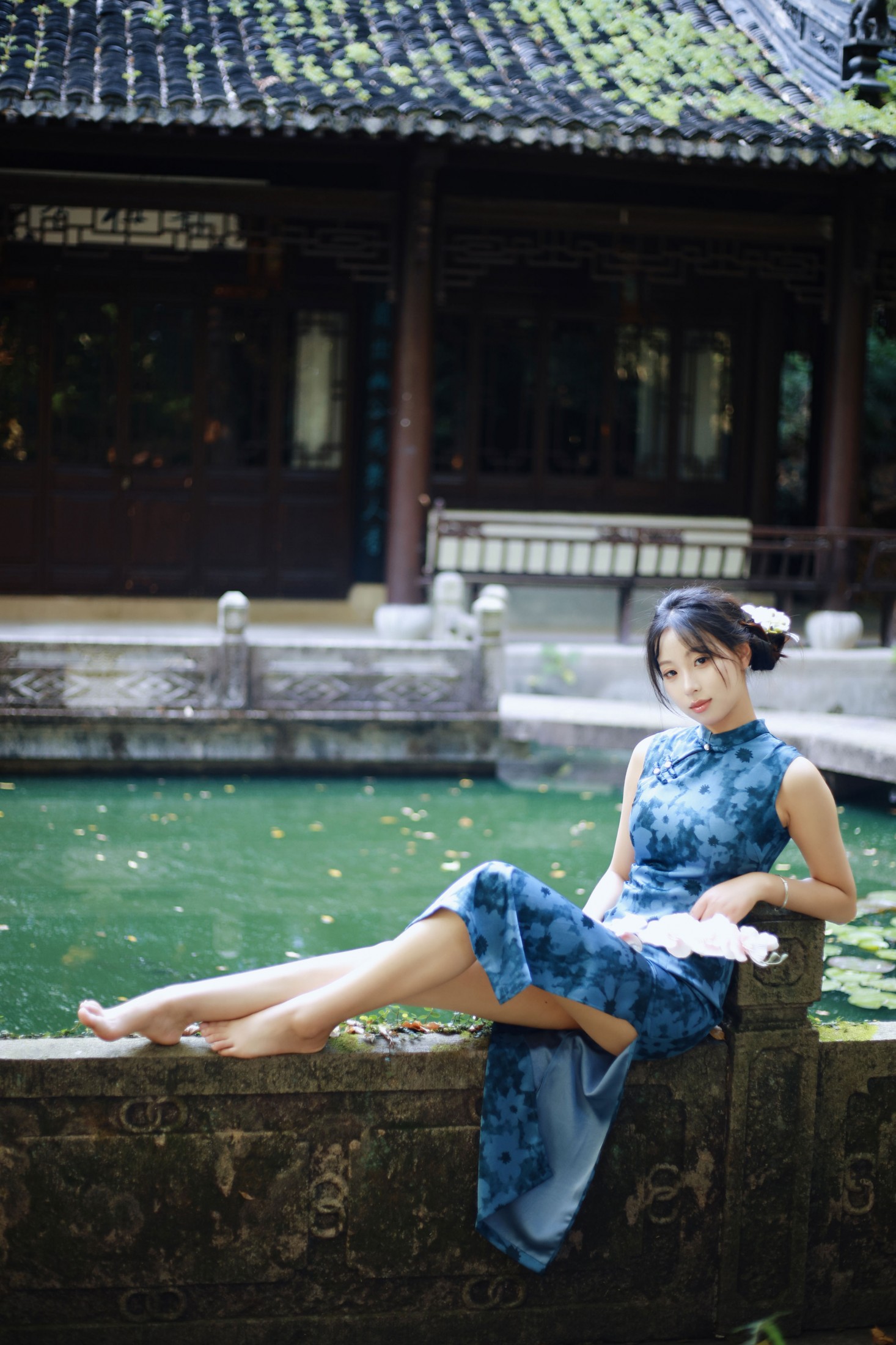 小u – 《江南旗袍的柔美》[45P]