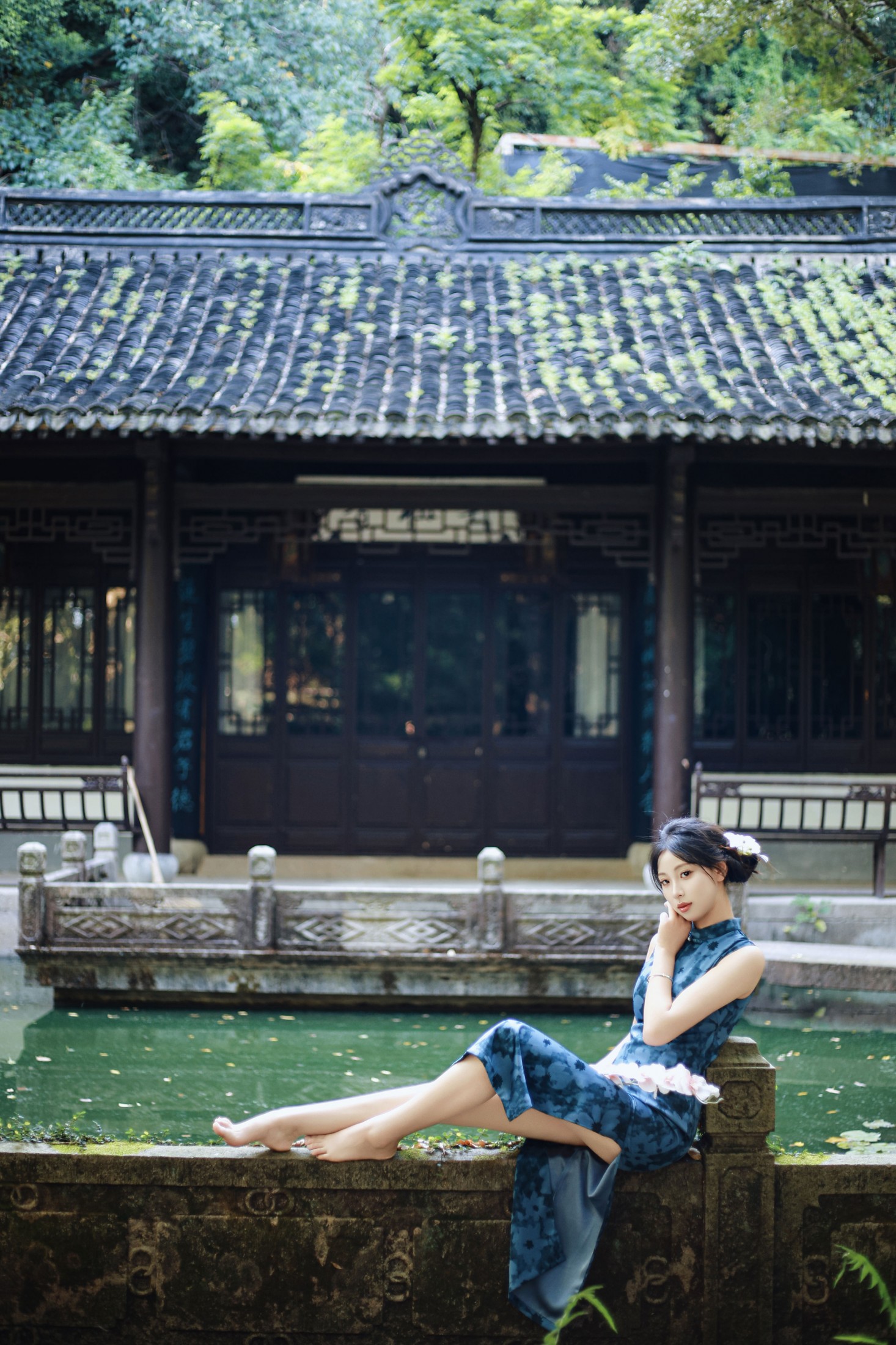 小u – 《江南旗袍的柔美》[45P]