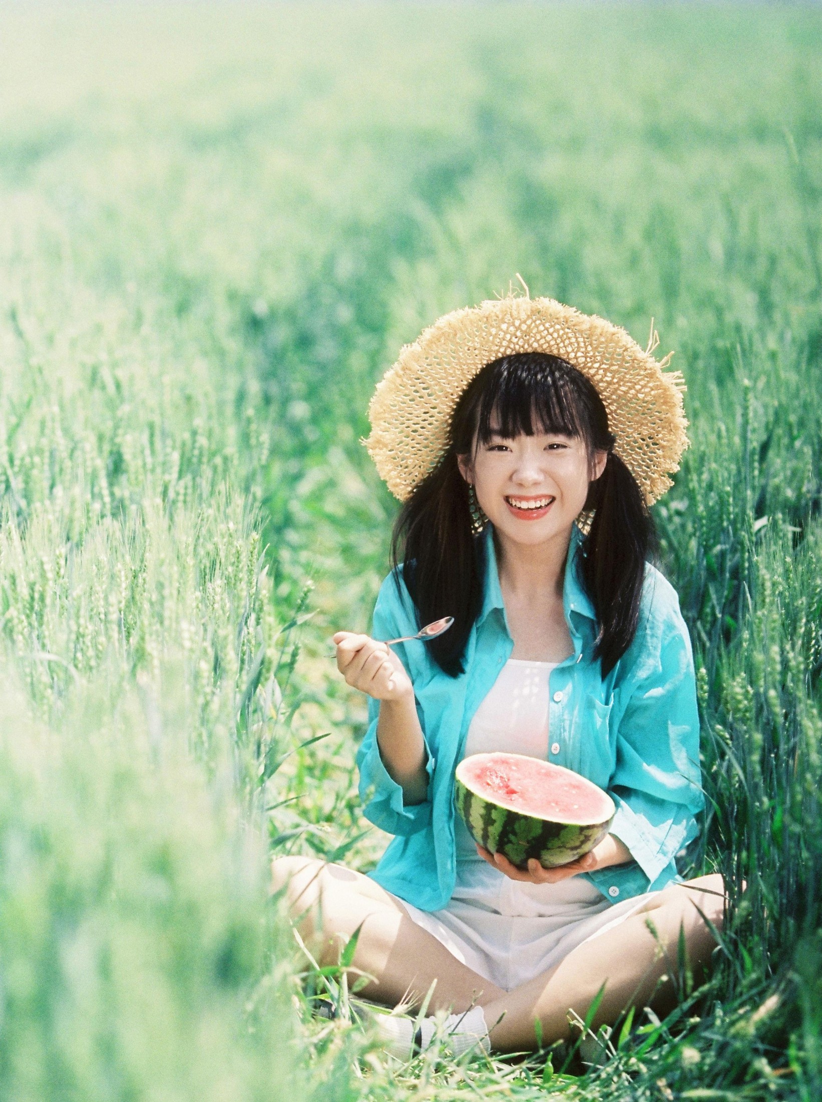 百变兔小樱 – 《夏日稻田》[15P]