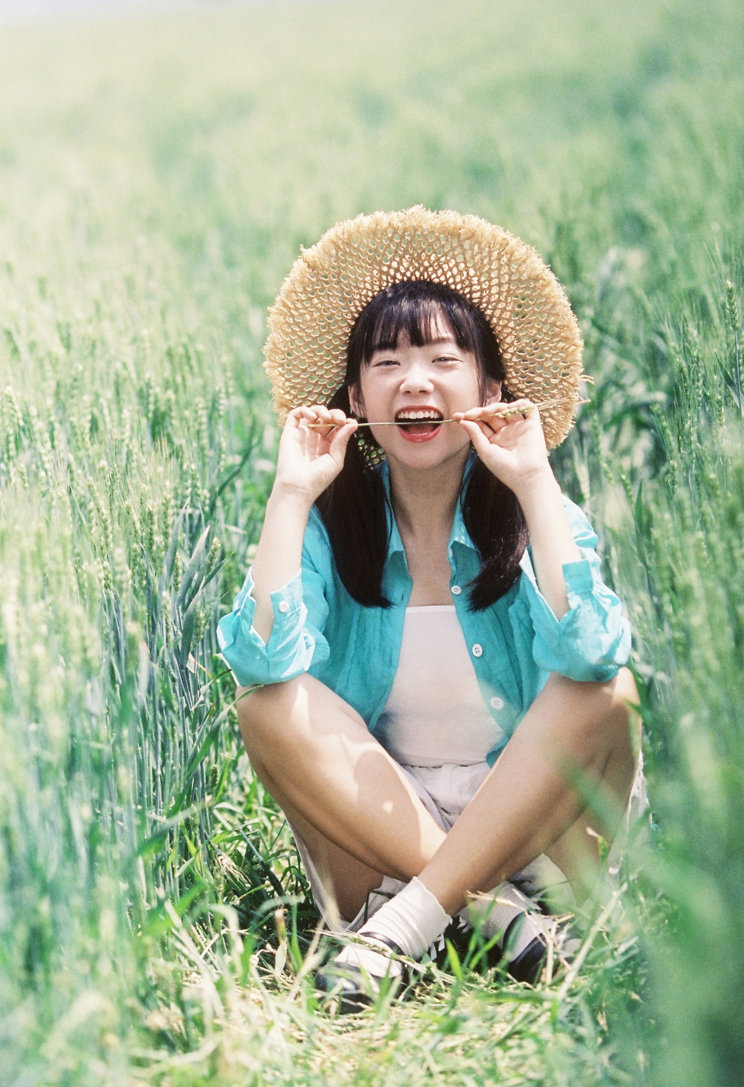 百变兔小樱 – 《夏日稻田》[15P]