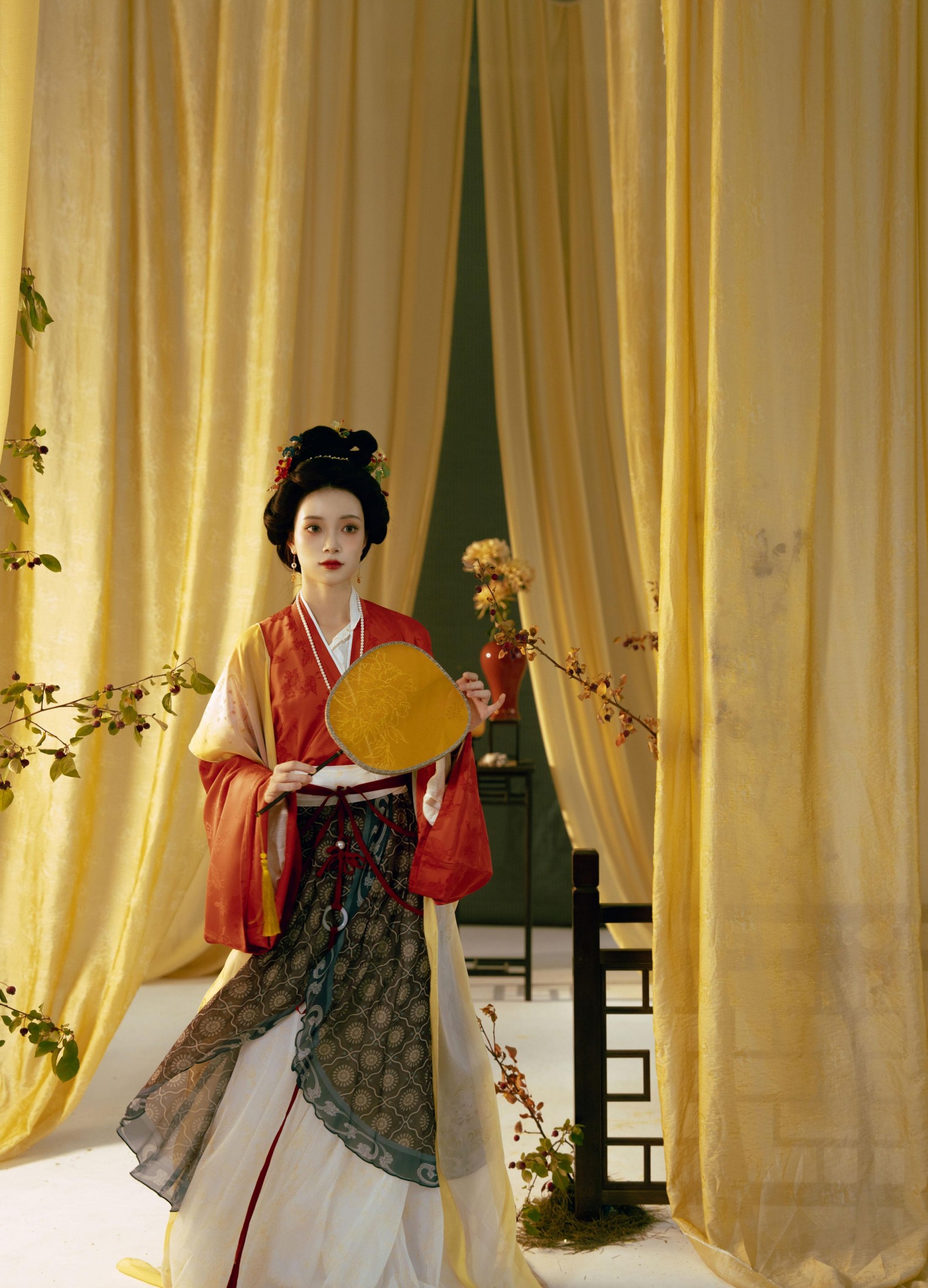 桃迟 – 《仕女图|一穗灯花似梦中》[13P] 插图2