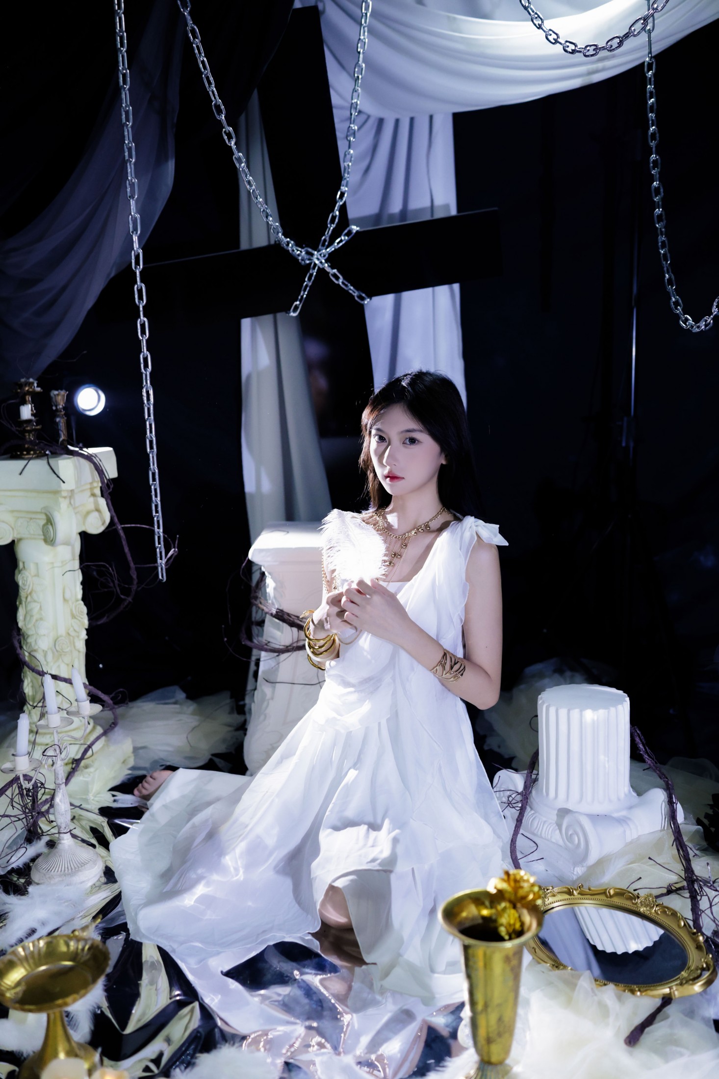 盖盖 – 《落入人间的天使》[30P]