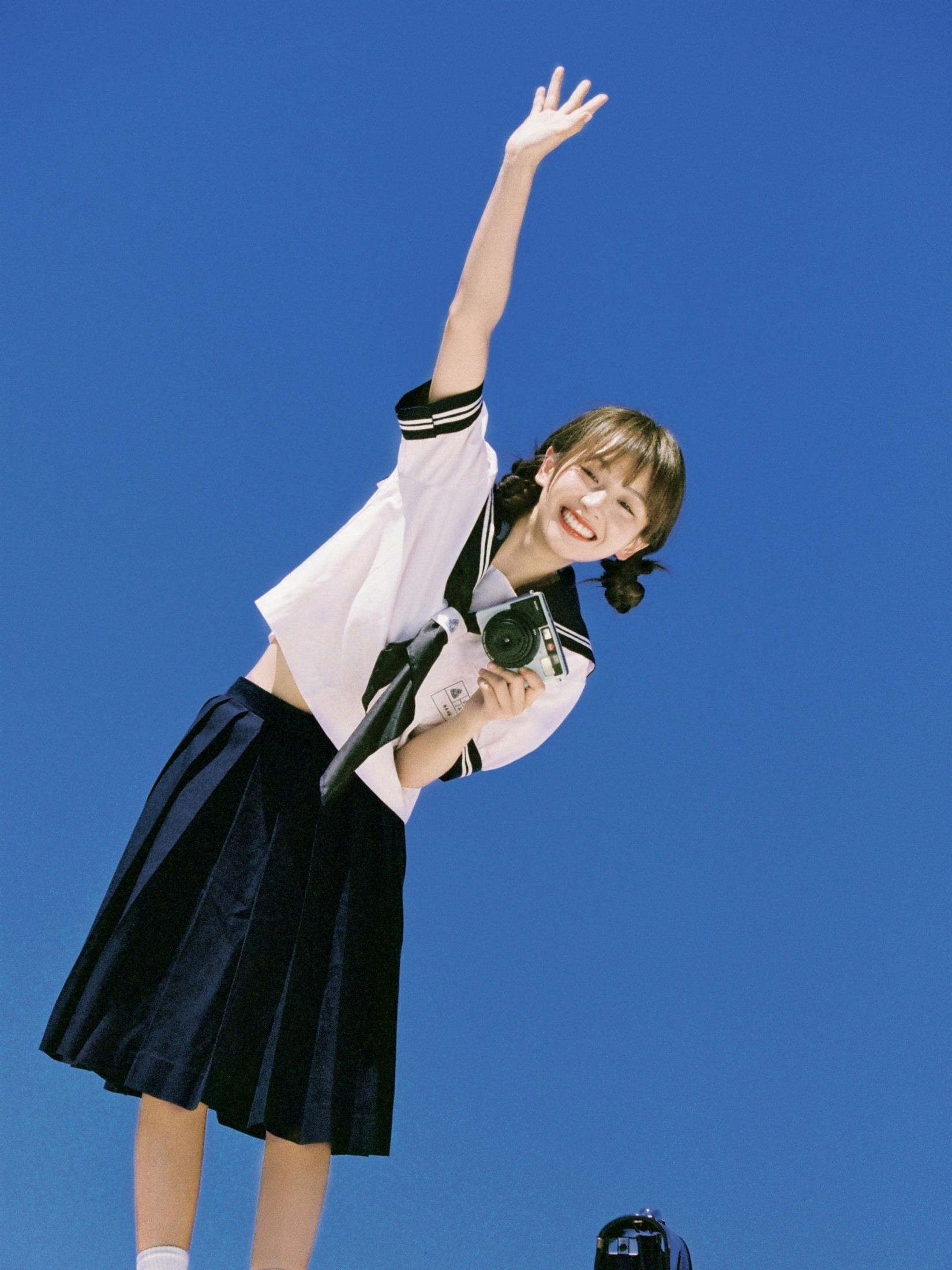 顾林x – 《蓝天制服少女》[15P] 插图2