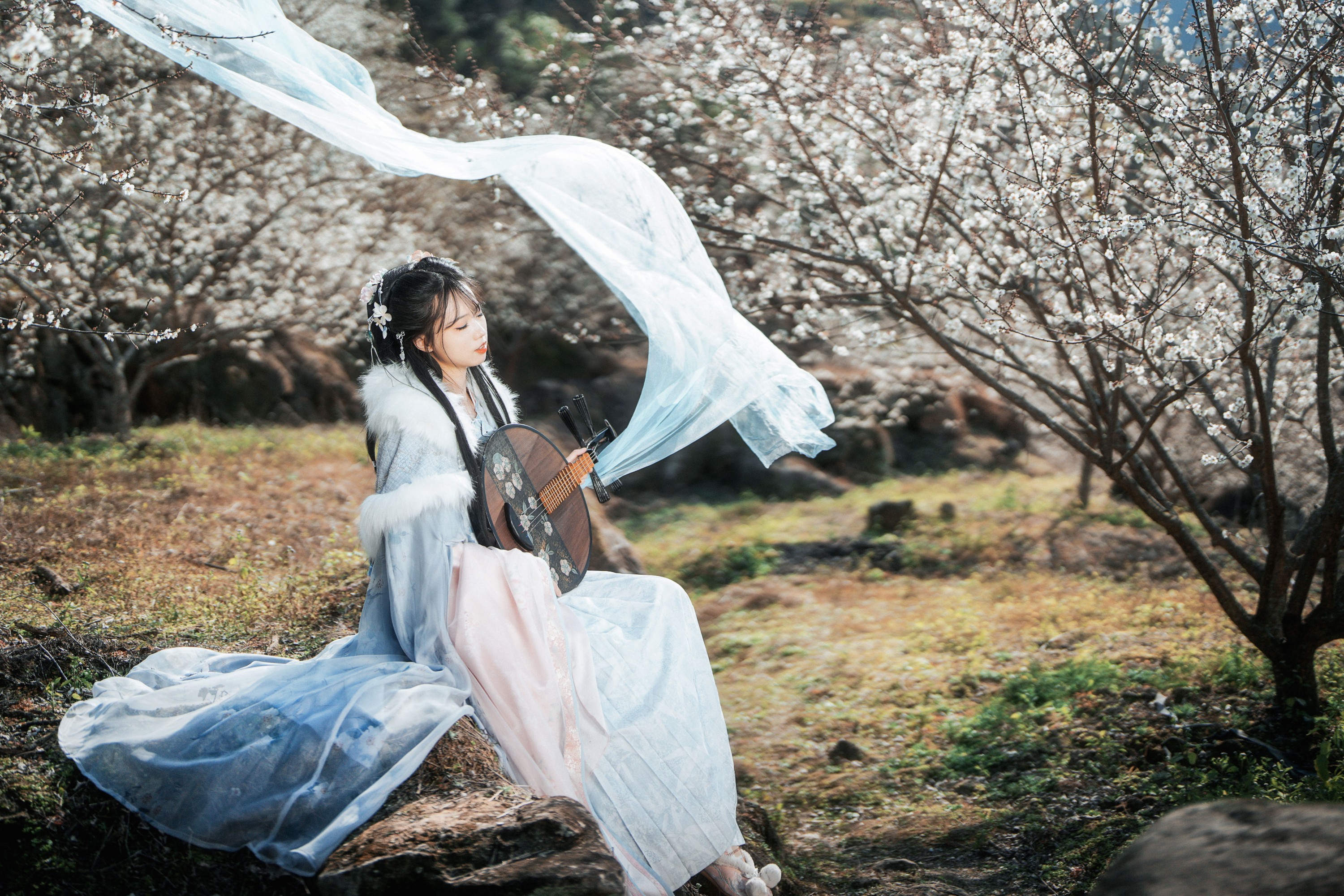 南有陈喵喵~ – 《梅花古风人像拍摄》[17P]