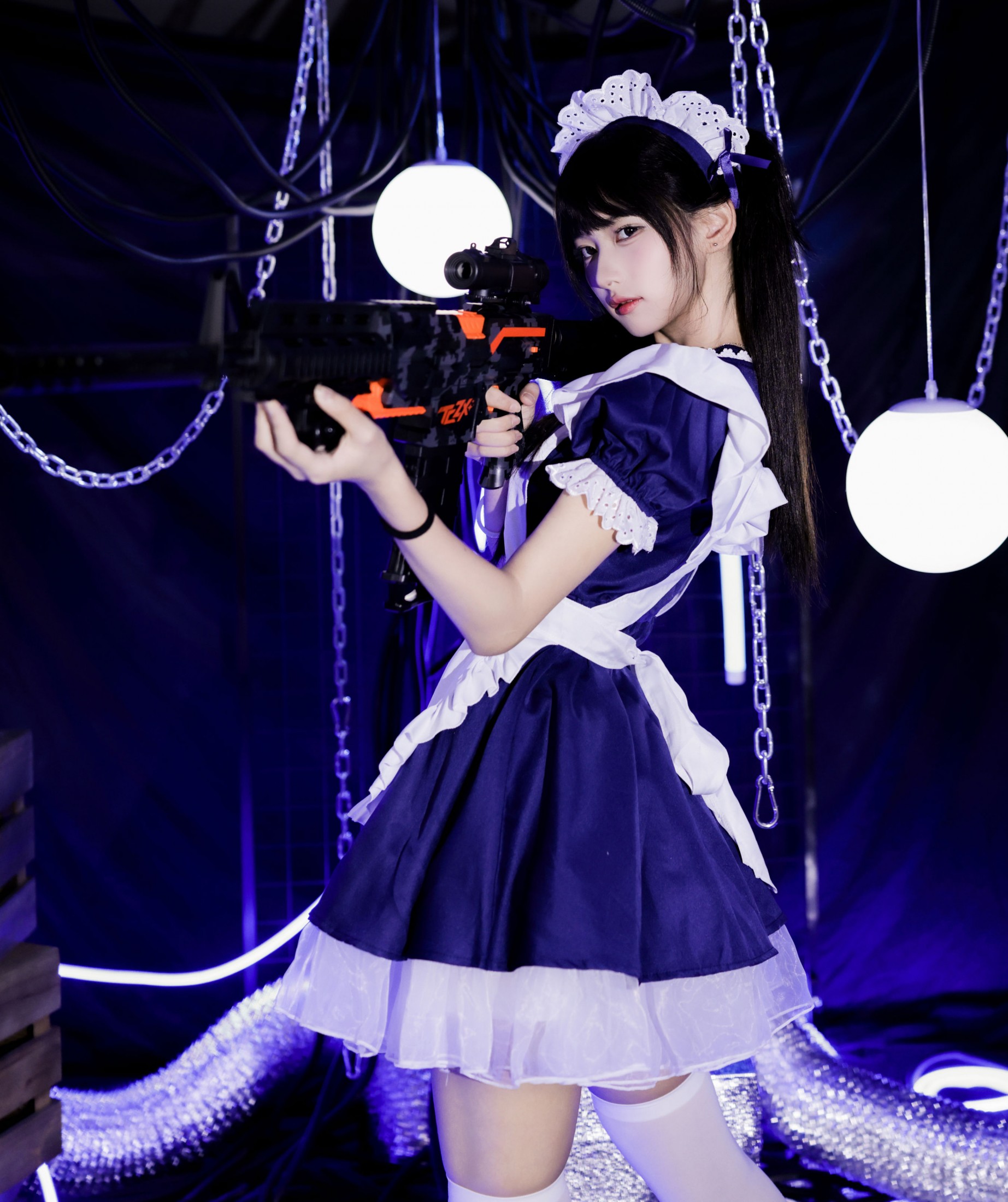 盖盖 – 《战斗女仆》[30P]