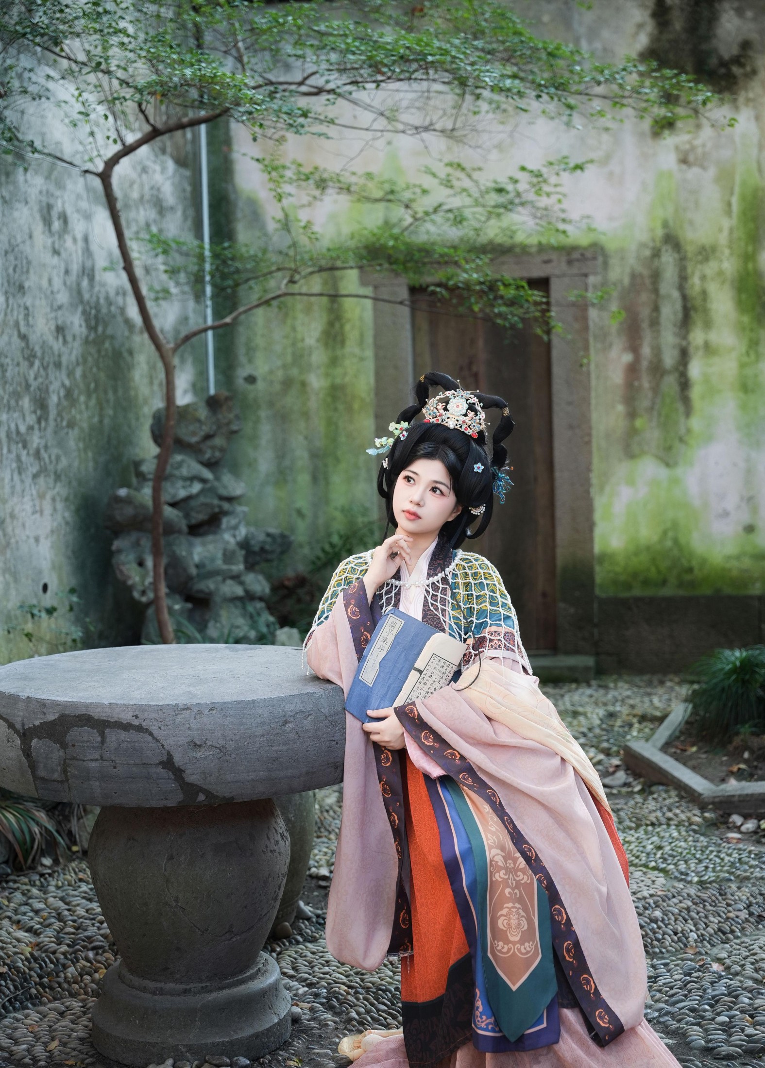 欺负饭粒的米粒 – 《神仙仕女图》[18P]