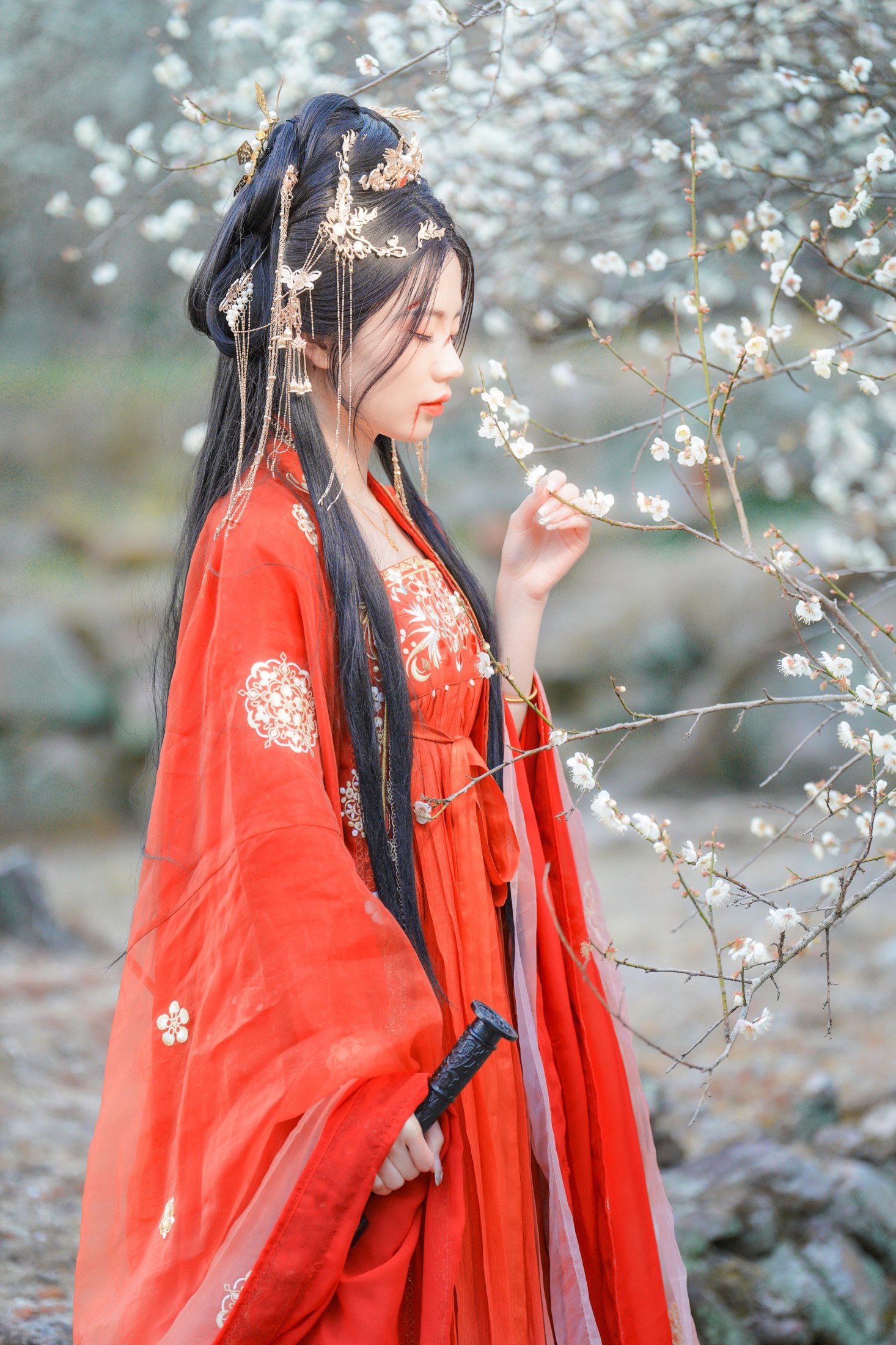 阿咩 – 《梅花古风人像拍摄》[14P]