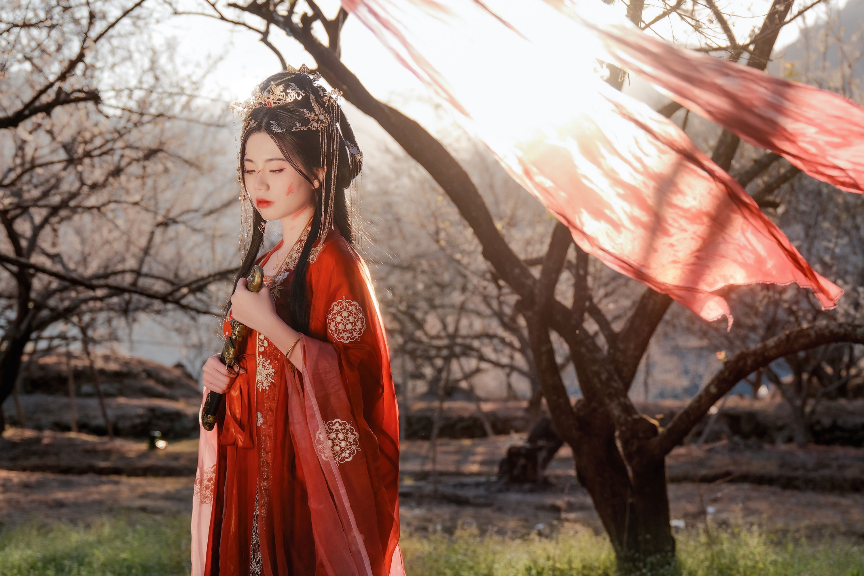 阿咩 – 《梅花古风人像拍摄》[14P]