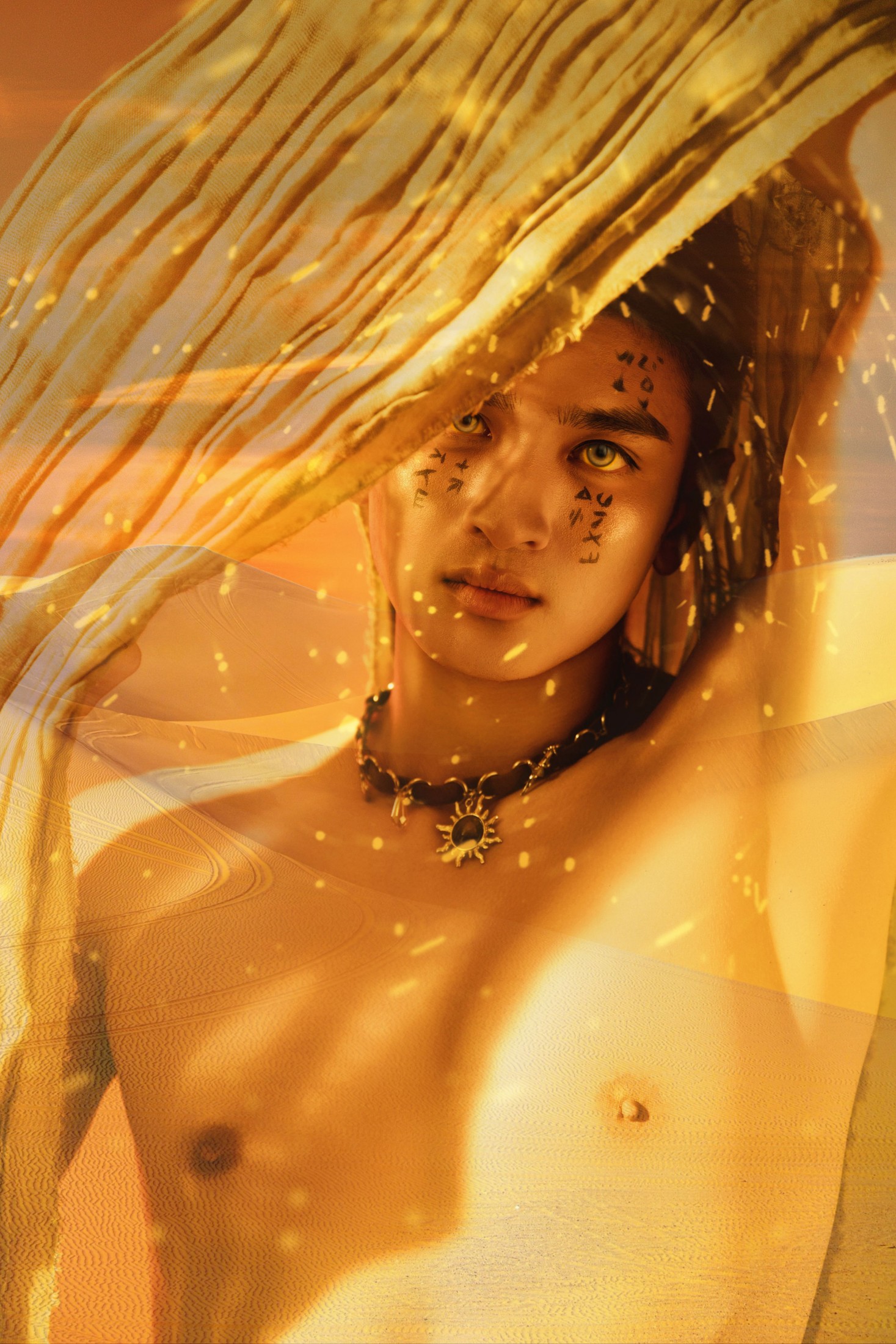 子辰辰辰 – 《沙漠里的神性与隐喻》[9P]