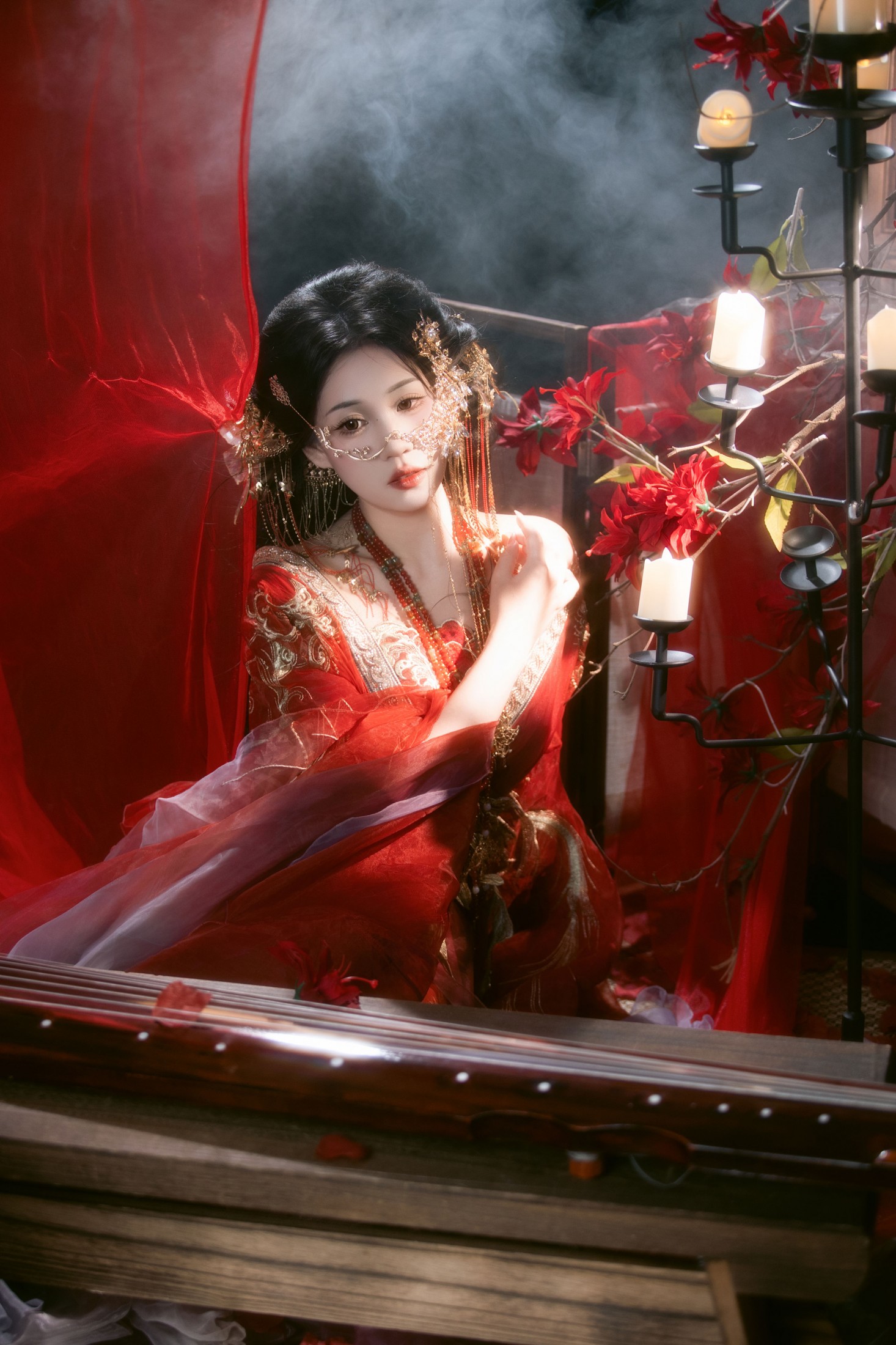 阿程程 – 《红色锦鲤》[14P]