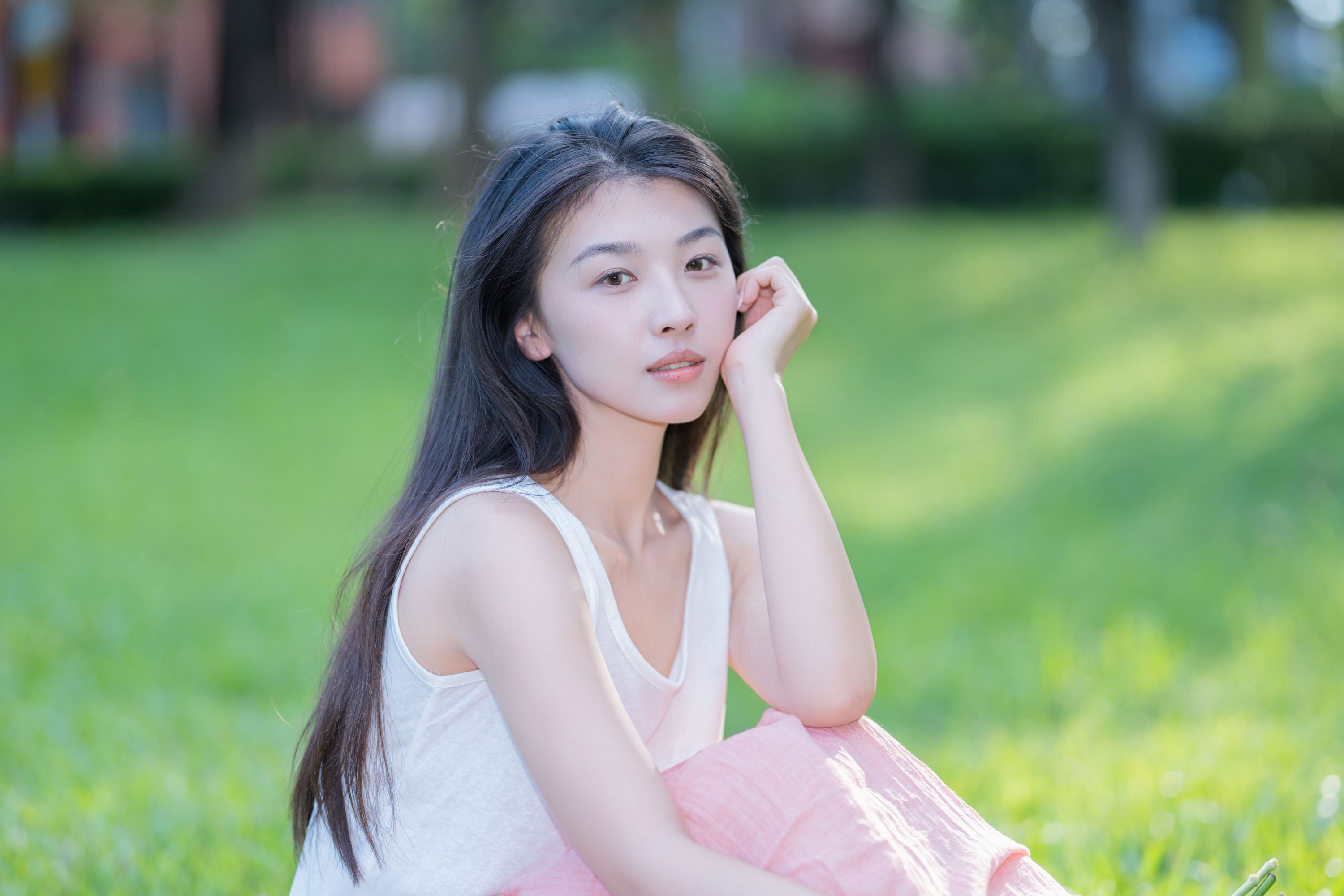 小鹿 – 《花与少女的温柔诗》[63P]