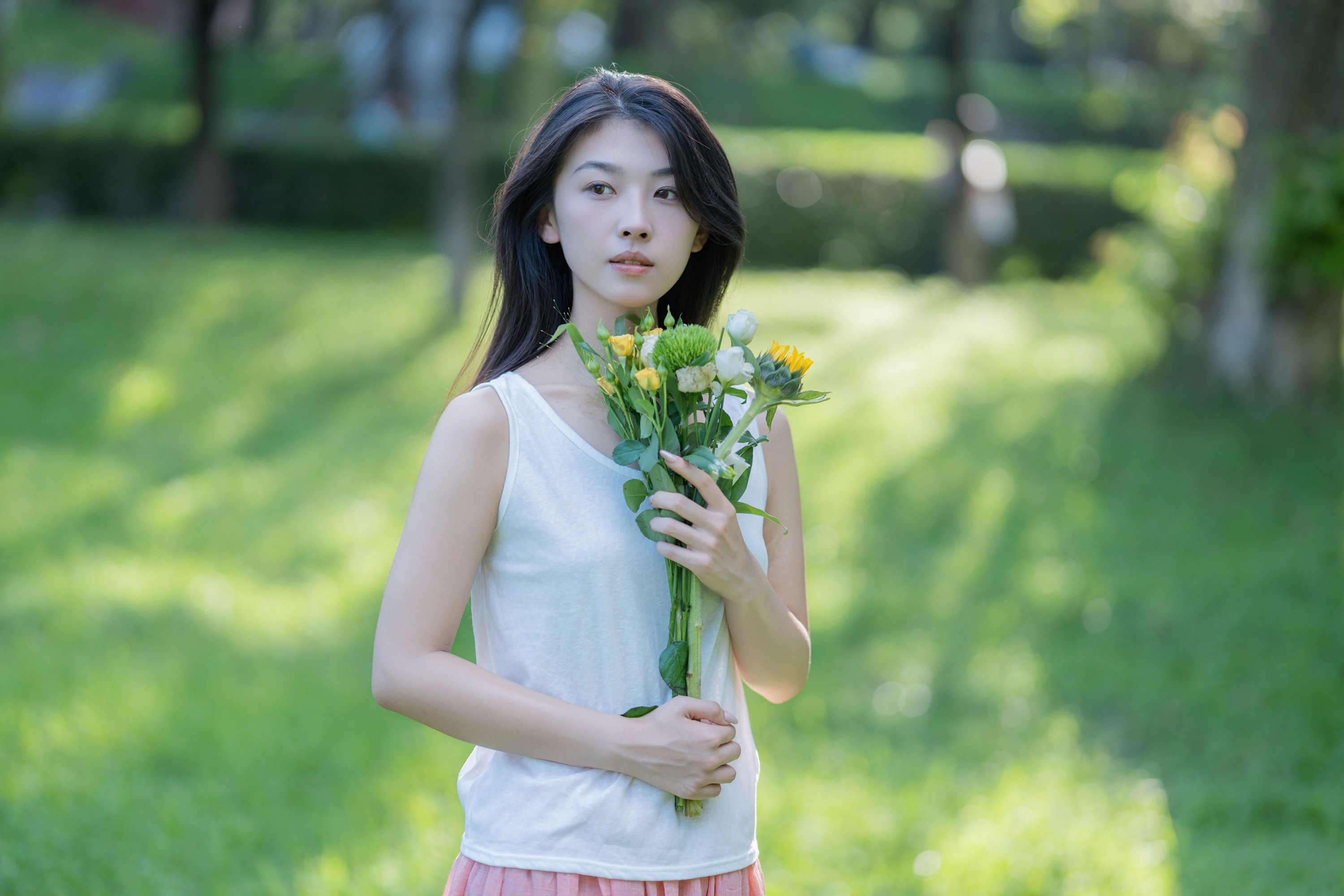 小鹿 – 《花与少女的温柔诗》[63P]