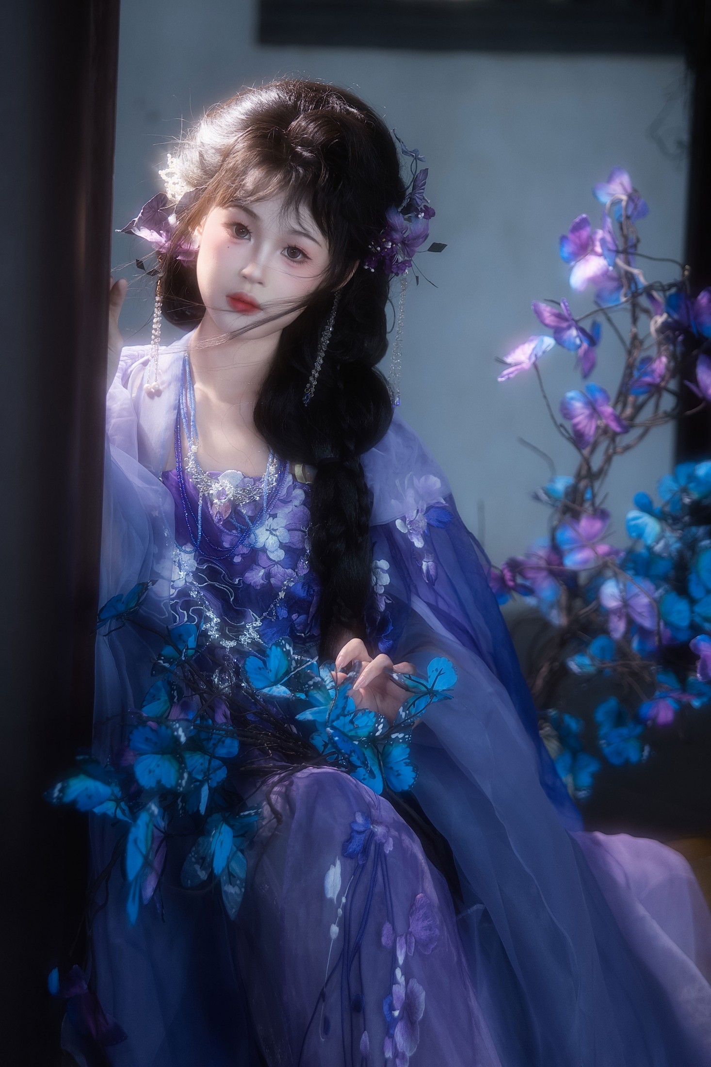 丸子不吃辣 – 《紫蝶》[18P]