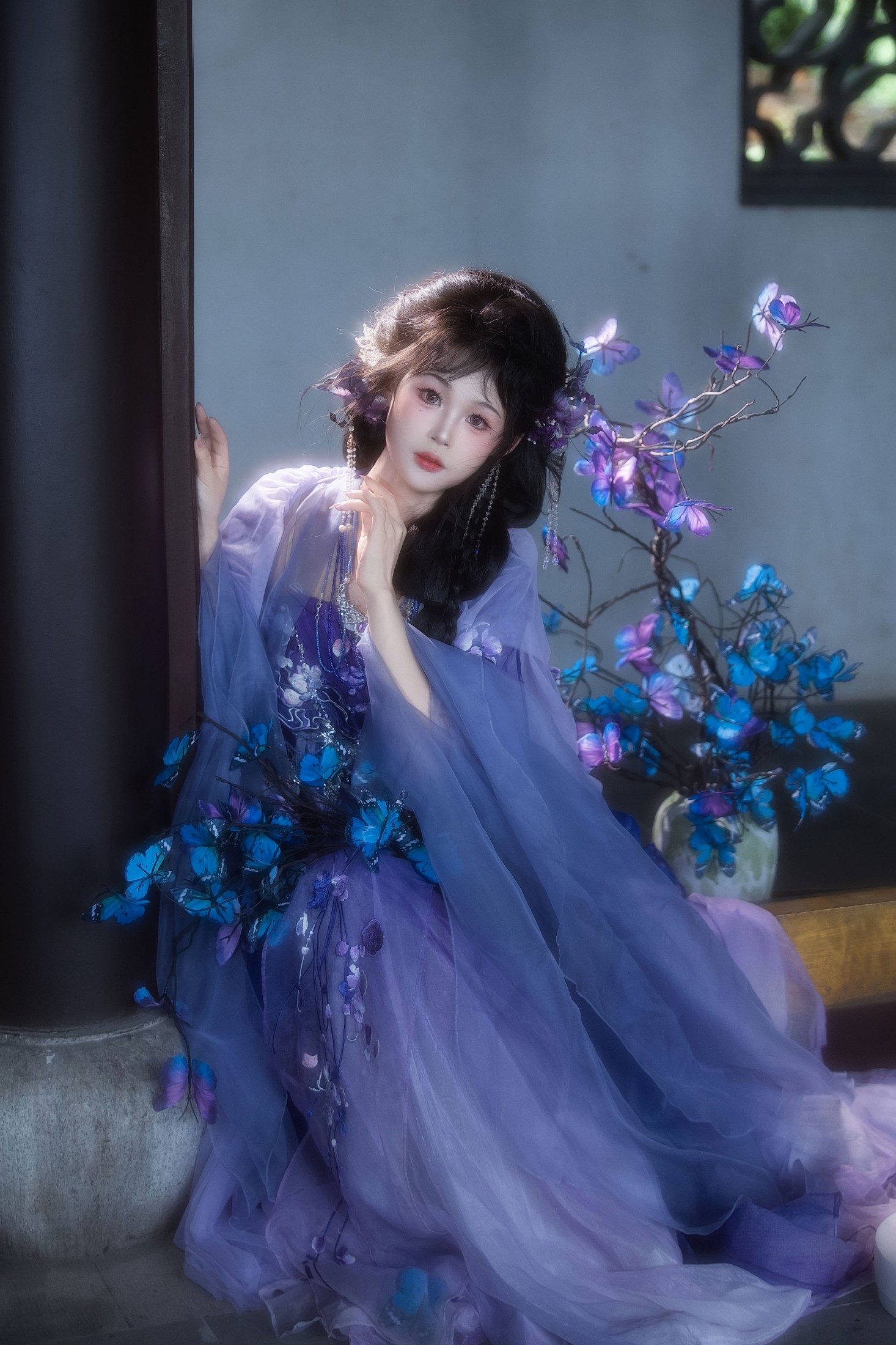 丸子不吃辣 – 《紫蝶》[18P]