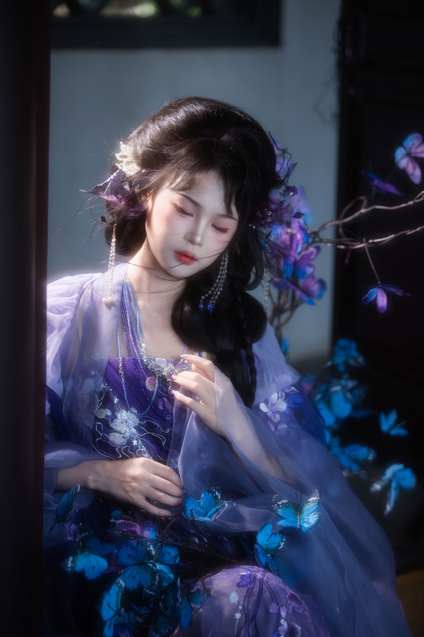 丸子不吃辣 – 《紫蝶》[18P]