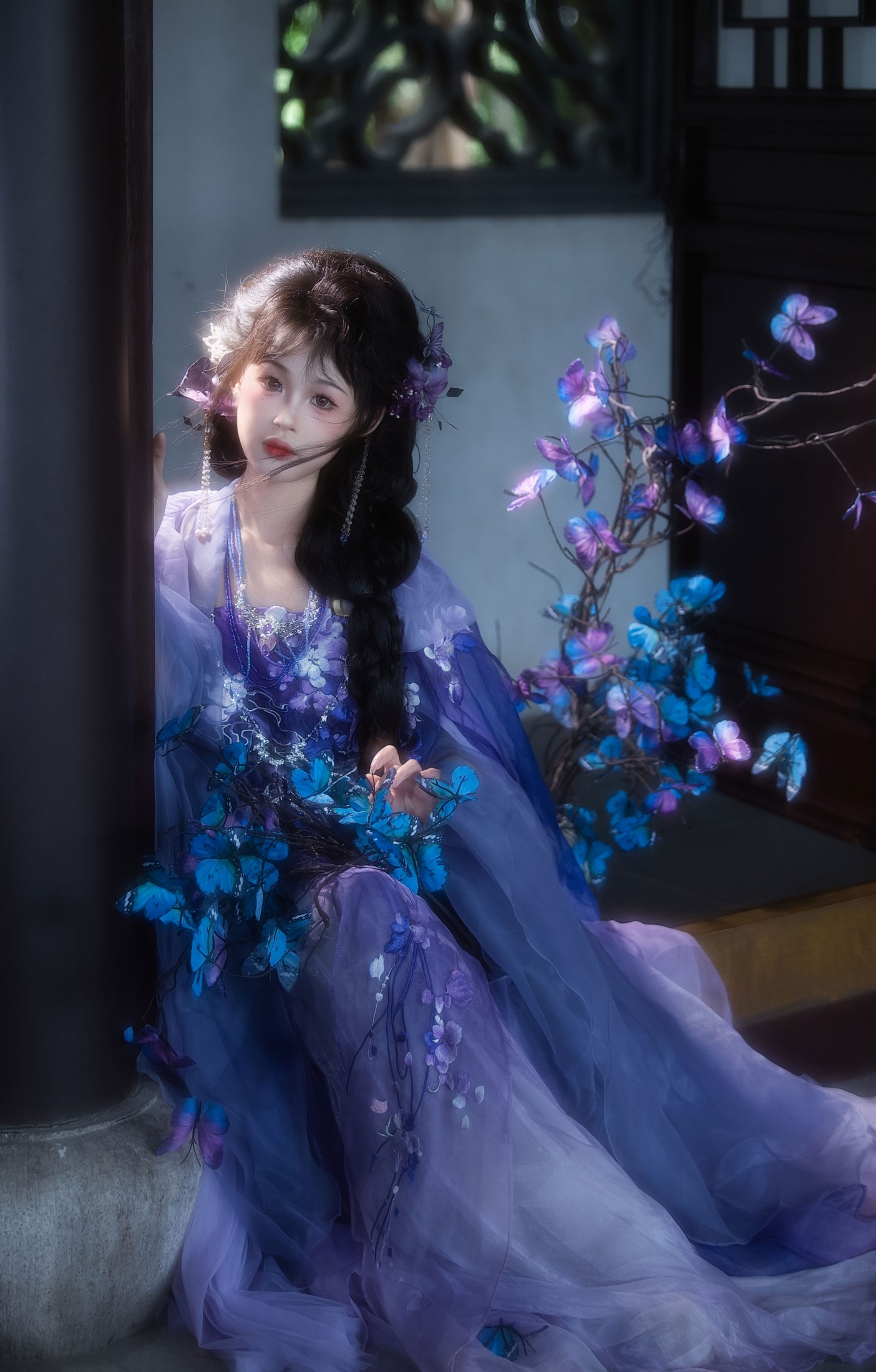 丸子不吃辣 – 《紫蝶》[18P]