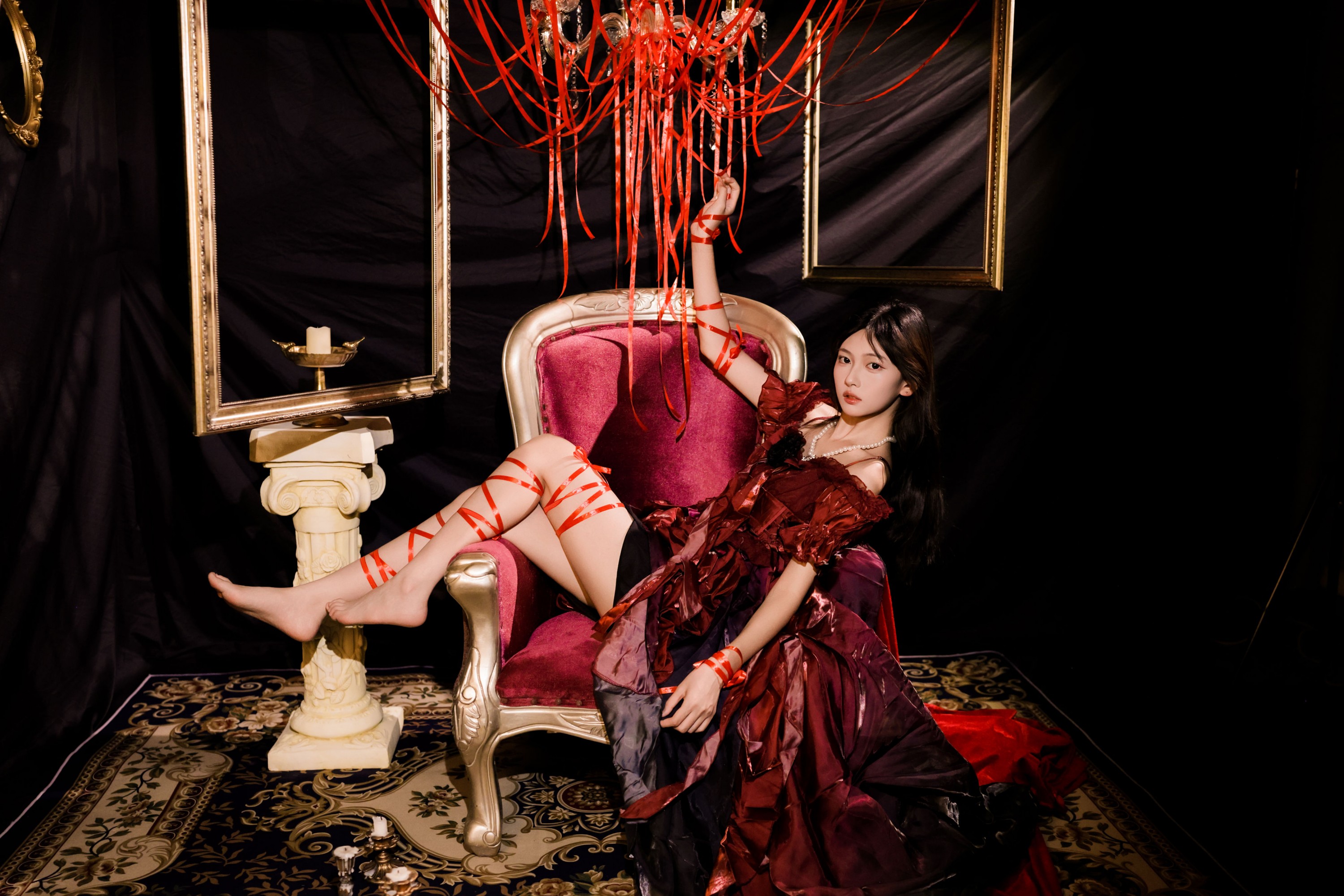 盖盖 – 《油画少女》[24P]