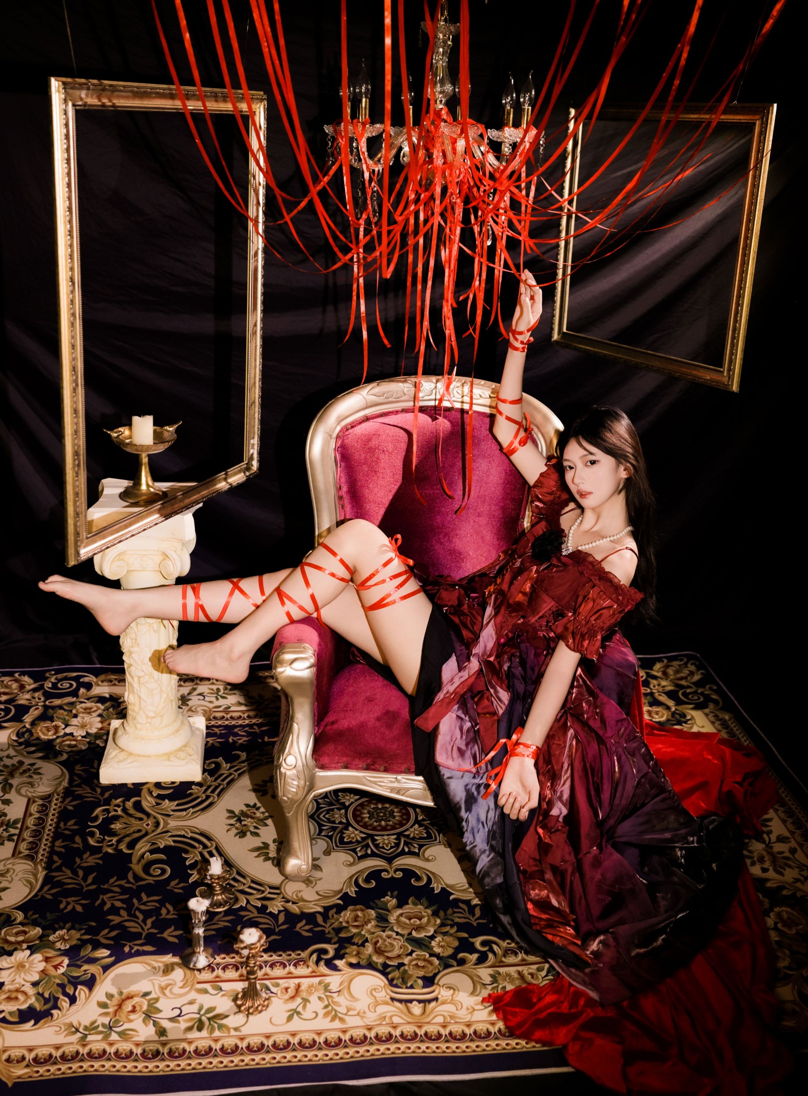 盖盖 – 《油画少女》[24P]