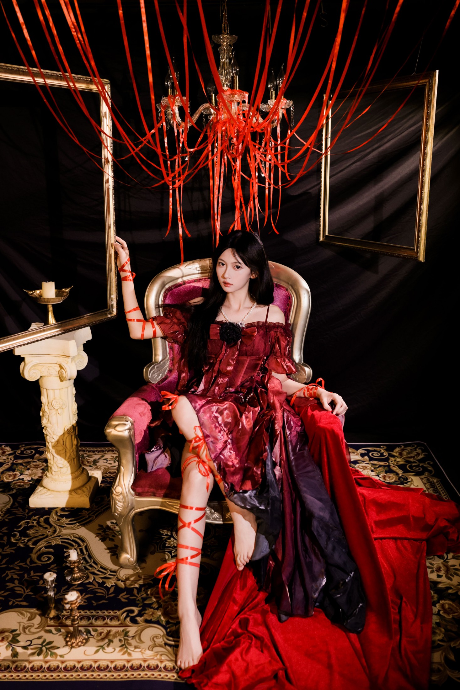 盖盖 – 《油画少女》[24P]