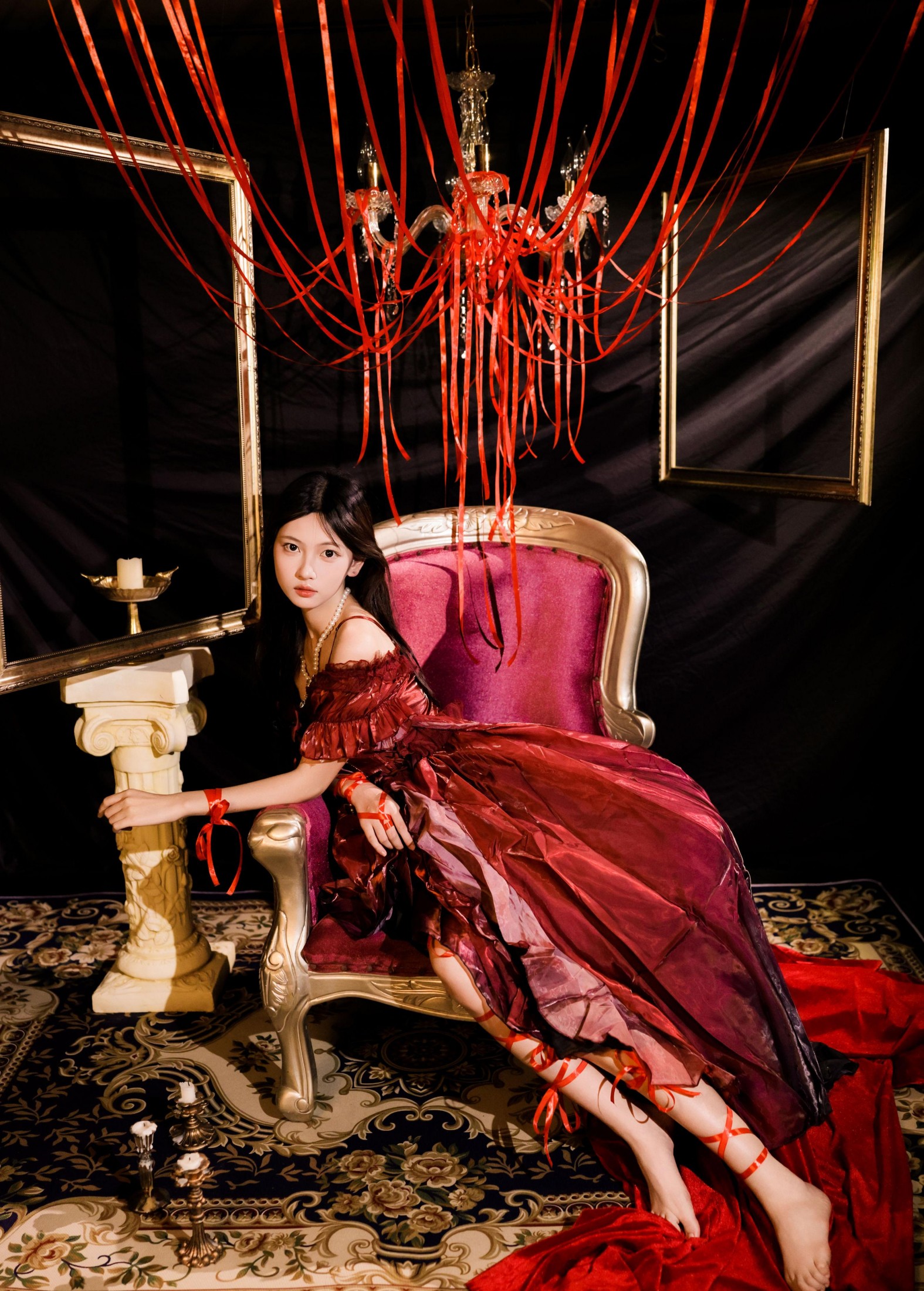 盖盖 – 《油画少女》[24P]