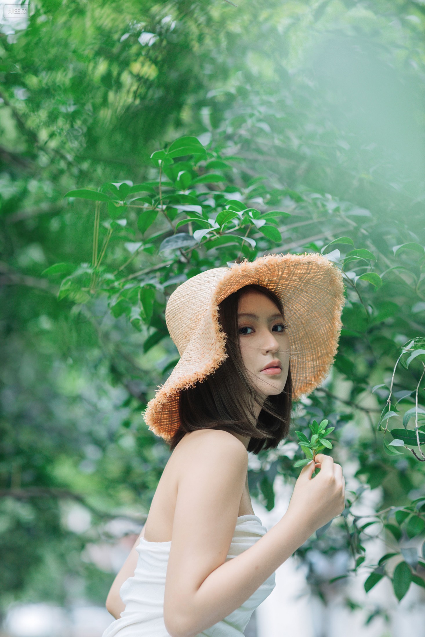 景猪 – 《阴天白裙》[25P] 插图4