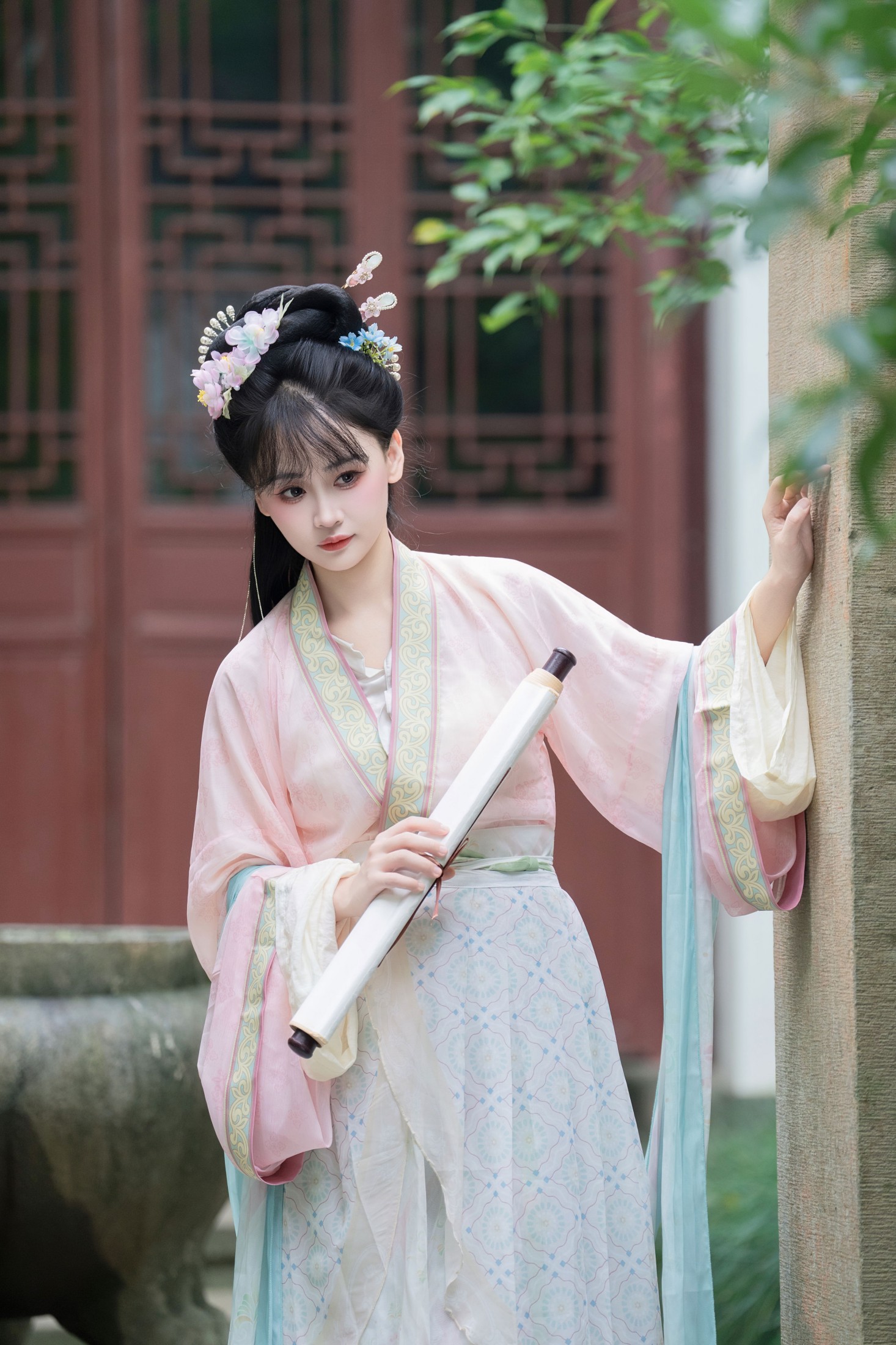 湫一只岁岁 – 《粉色仙女》[49P]