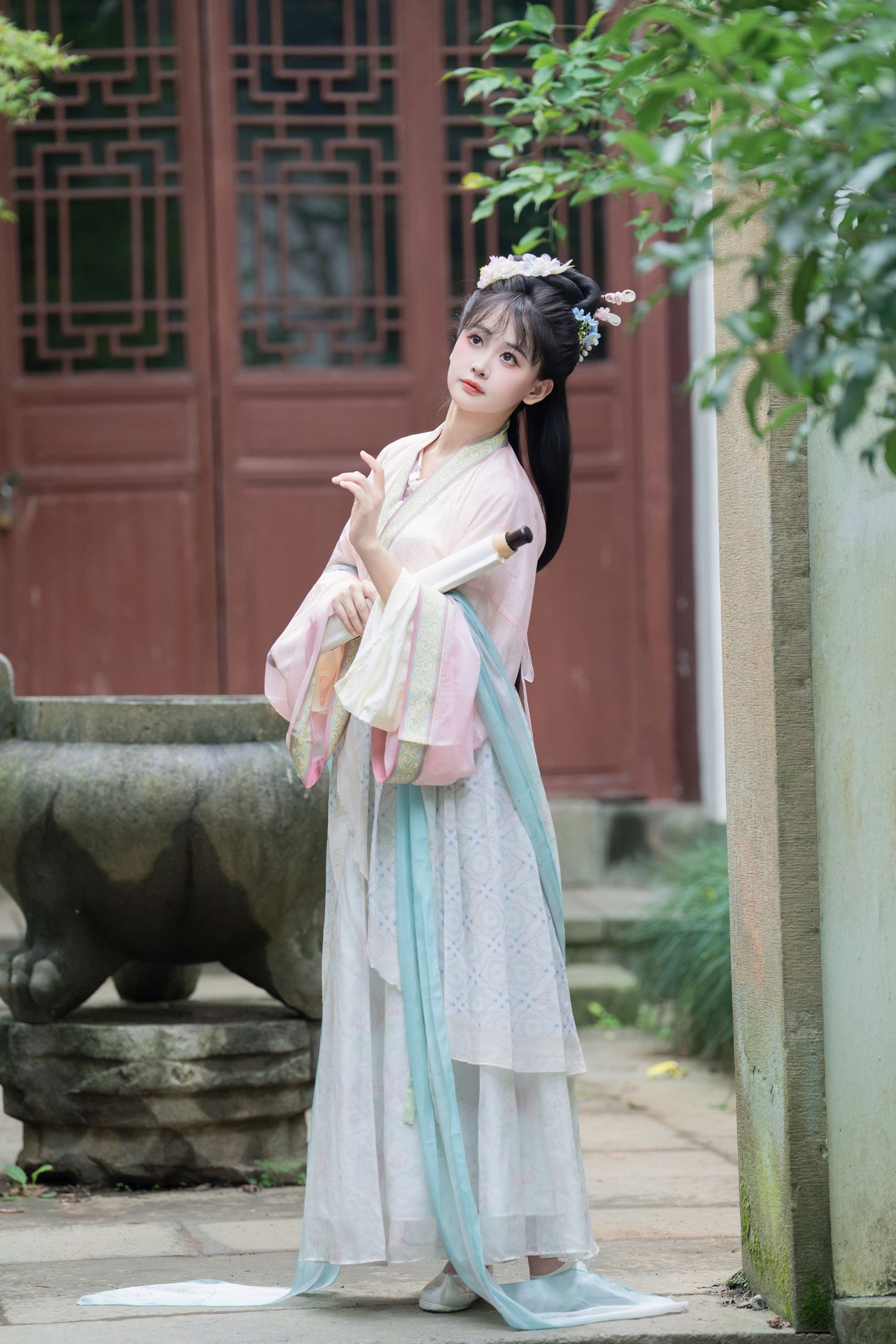 湫一只岁岁 – 《粉色仙女》[49P]