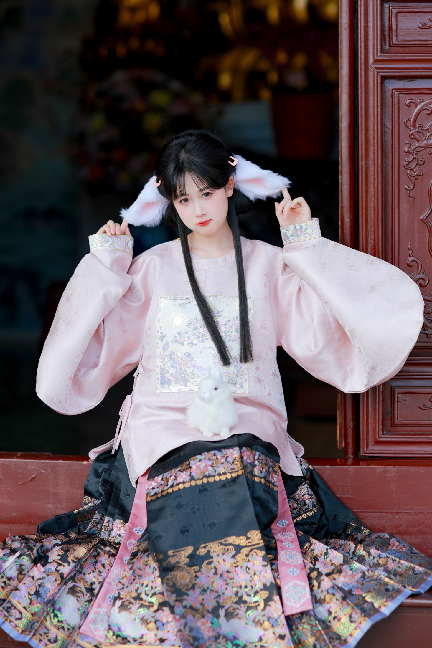 小鹅酱酱酱 – 《兔兔我又来人间过中秋了》[14P]