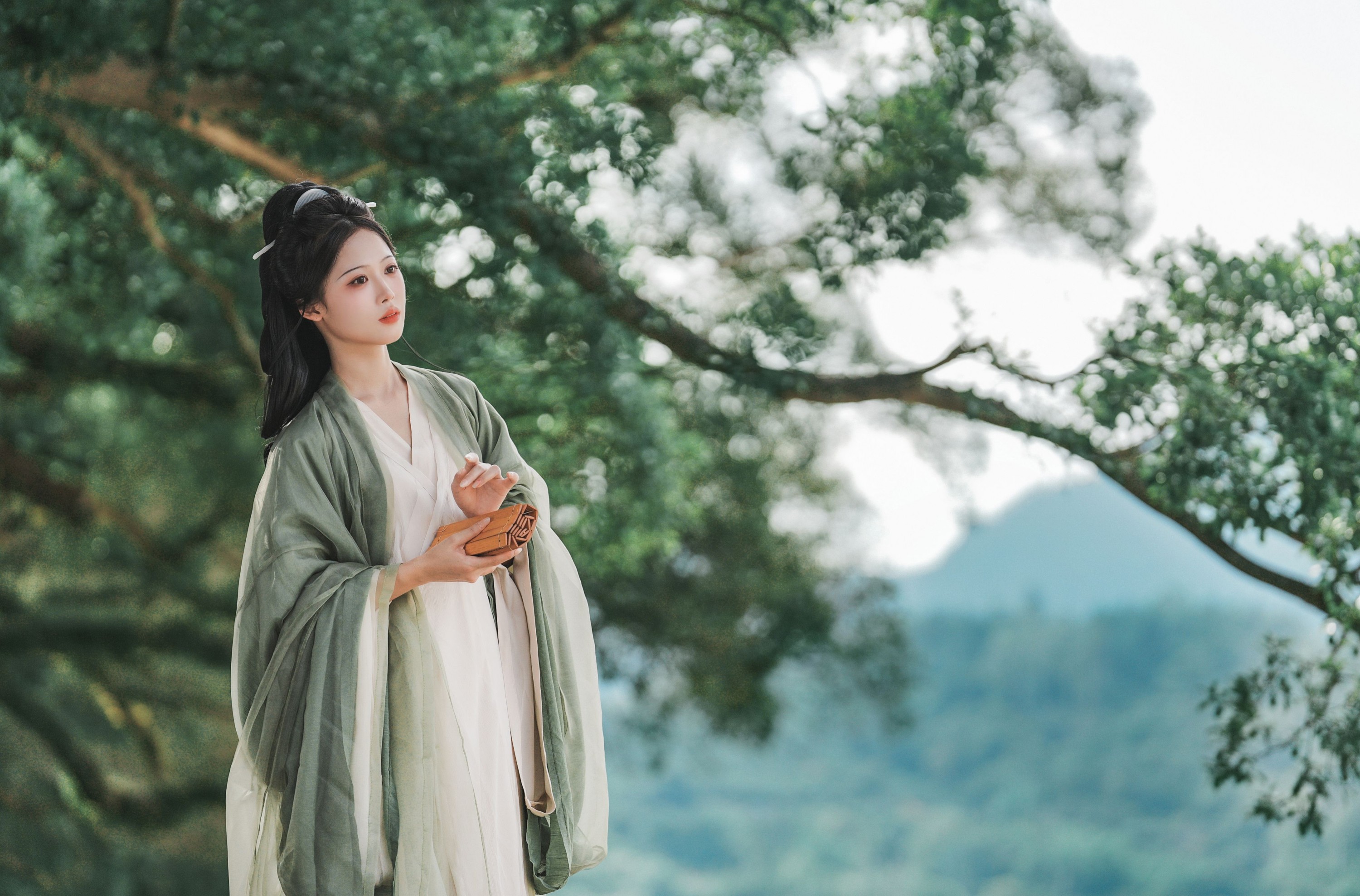 夏煦 – 《魏晋风人像拍摄-榕水谣》[21P]