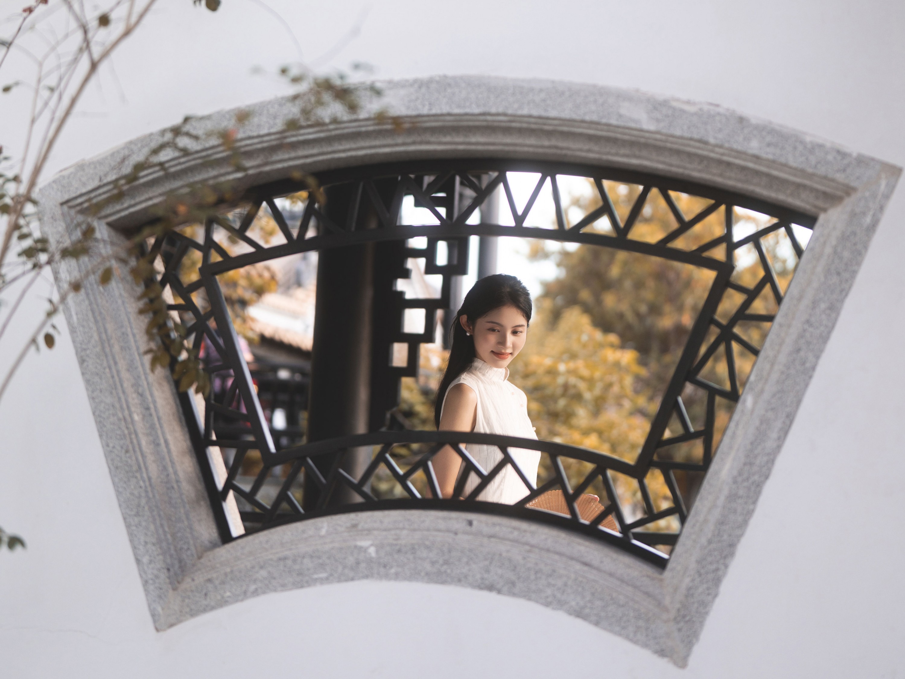 小橙 – 《来自东方大地的美｜复古新中式旗袍》[12P] 插图4