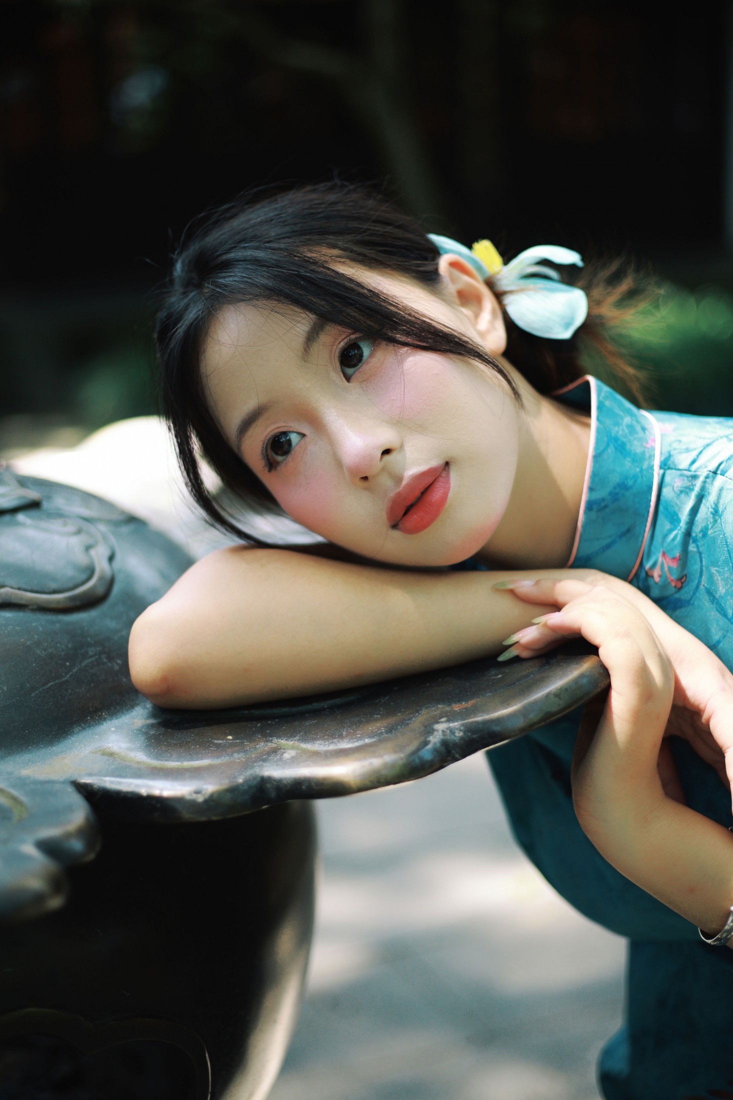 小u – 《六和塔下的旗袍绿色》[39P]