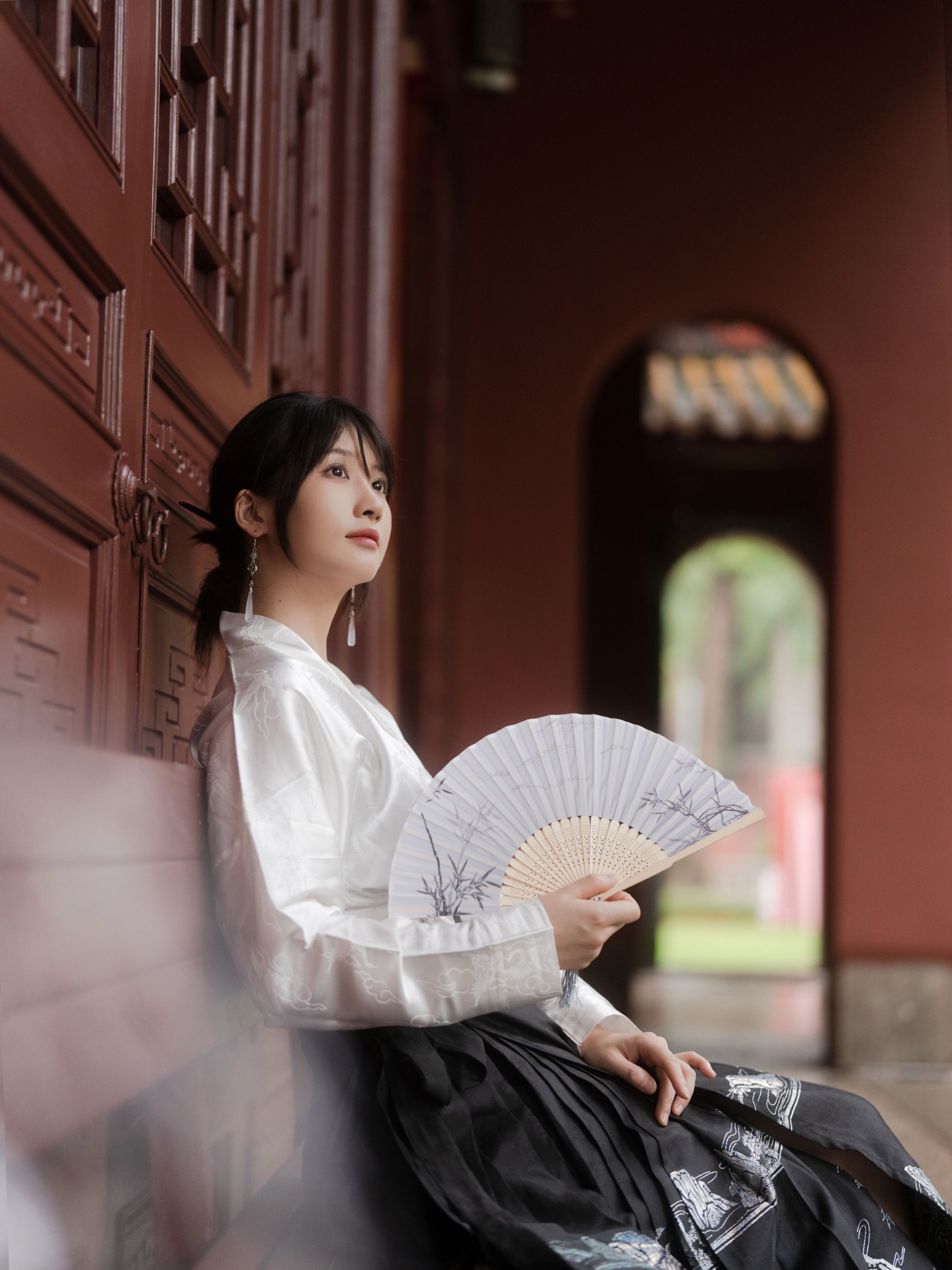 泡泡小咩 – 《红墙与马面裙》[10P]