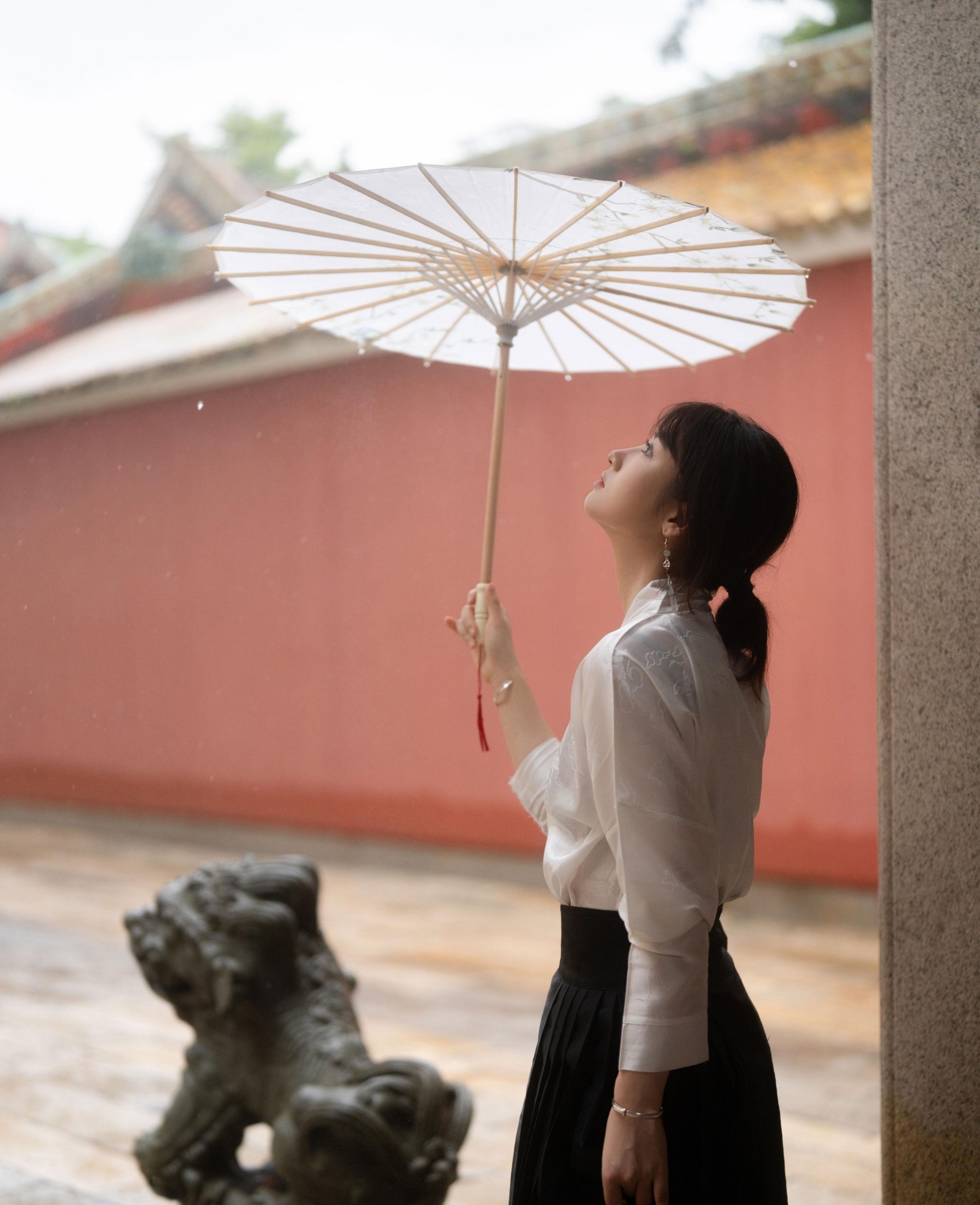 泡泡小咩 – 《红墙与马面裙》[10P]