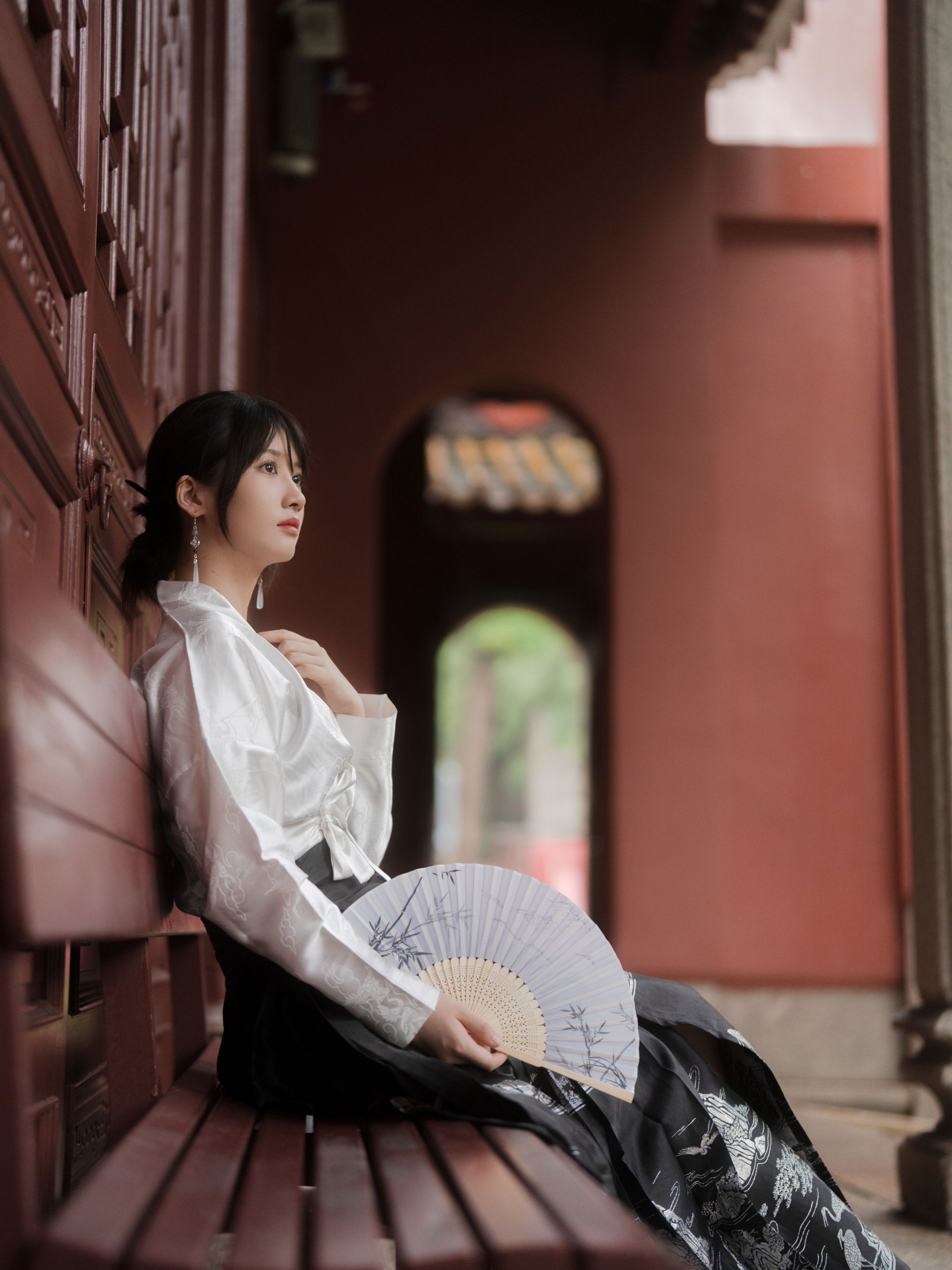 泡泡小咩 – 《红墙与马面裙》[10P]