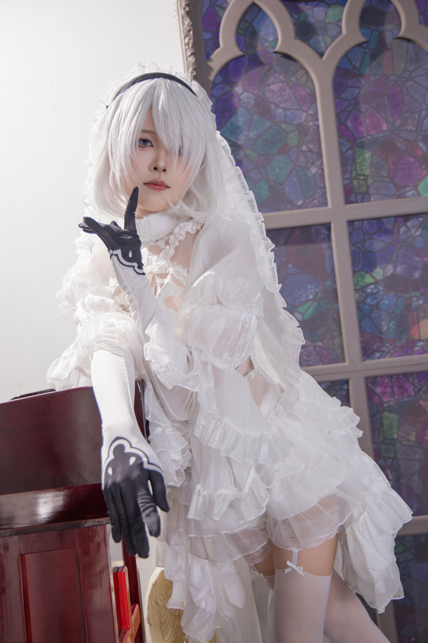 西园寺Sakura – 《纯白誓约：2B的圣咏与剑舞》[38P] 插图5