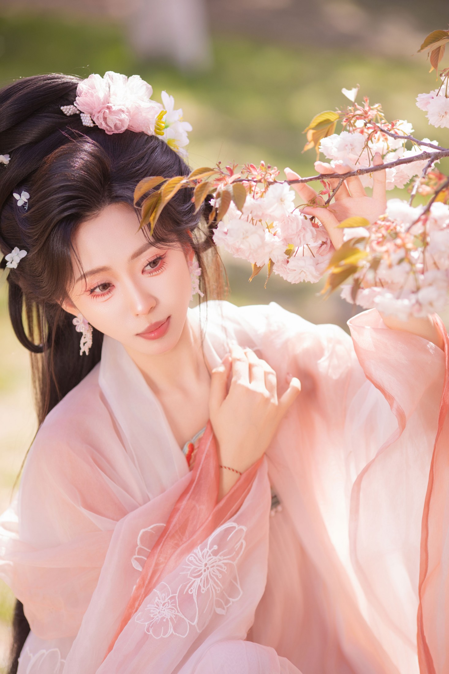  – 《樱园赋·国风少女与花共眠》[16P] 插图3