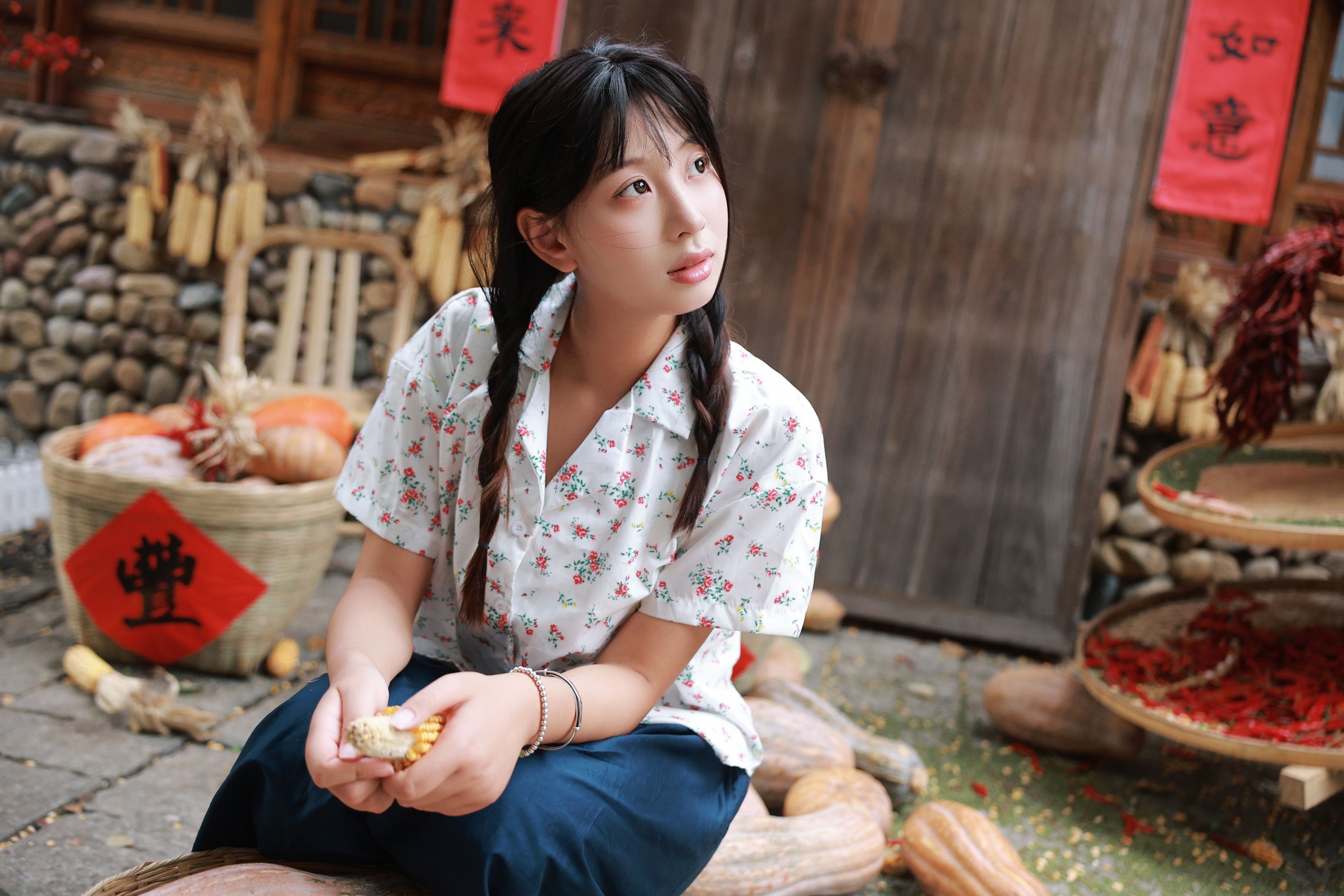 小u – 《丰收的喜悦》[45P]